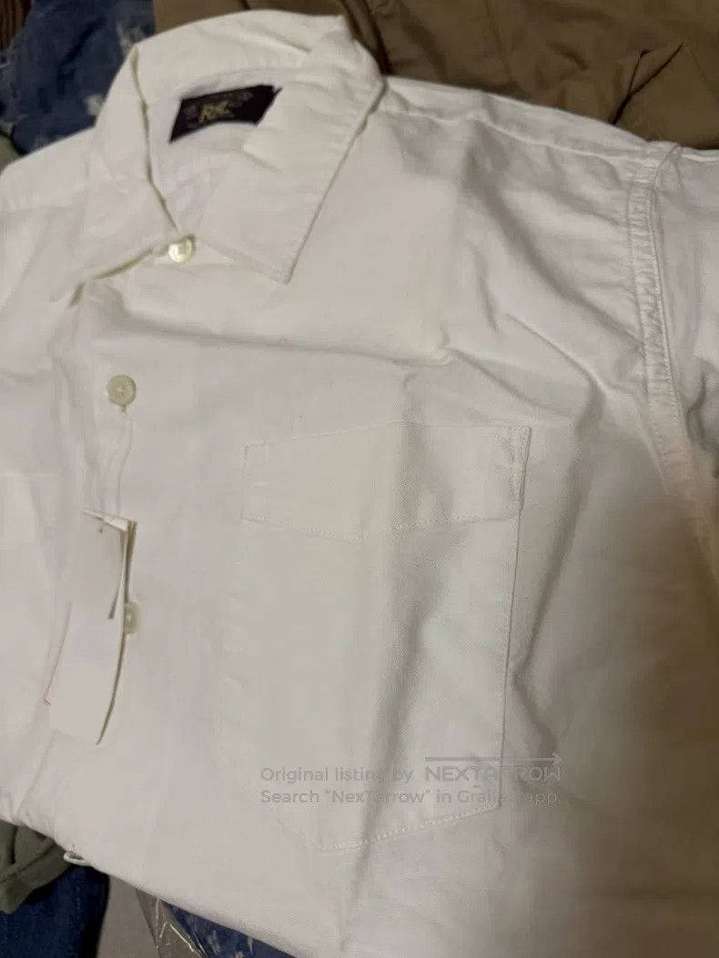 RRL Ralph Lauren RRL Ralph Lauren 21 short sleeved white shirts Size US M / EU 48-50 / 2 - 6 Thumbnail