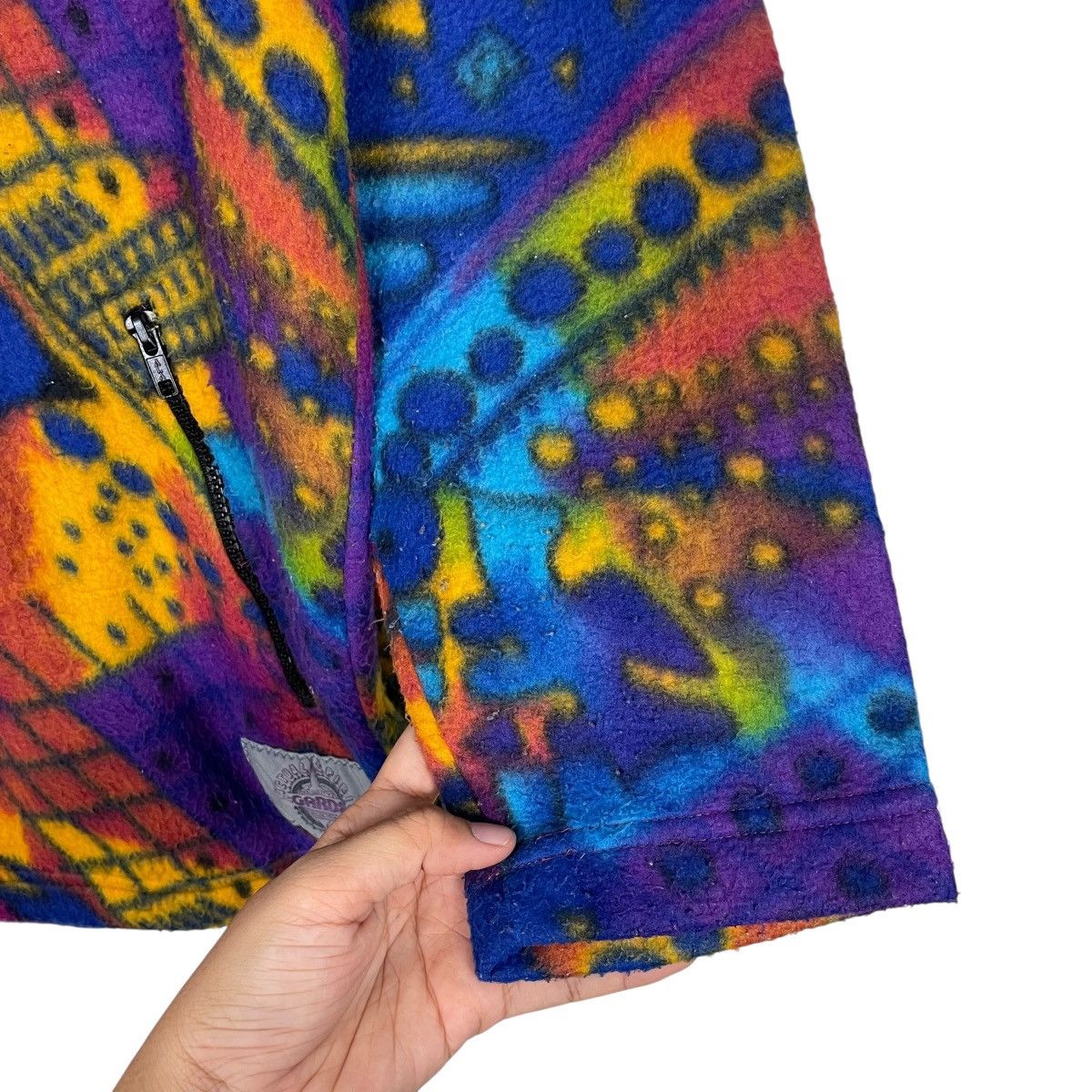 Japanese Brand Garde Multicolor Abstract Jacket Size US L / EU 52-54 / 3 - 13 Thumbnail