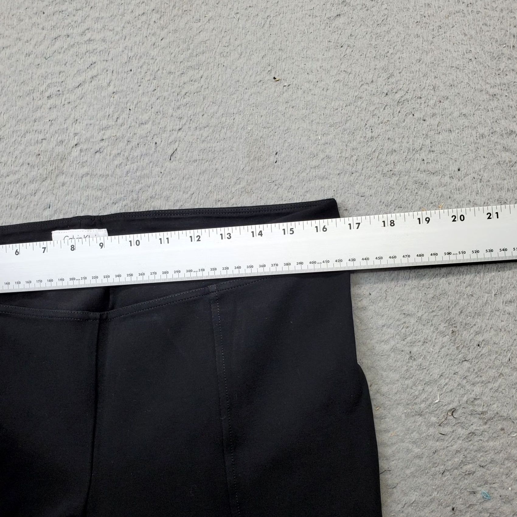 Calvin Klein Calvin Klein Women's Black Ankle Pants Rayon Stretch Bootcut 29" Inseam L/Size L Wool? (Note: This is incorrect; provide a cleaned final title) Size 36" / US 14 / IT 50 - 6 Thumbnail