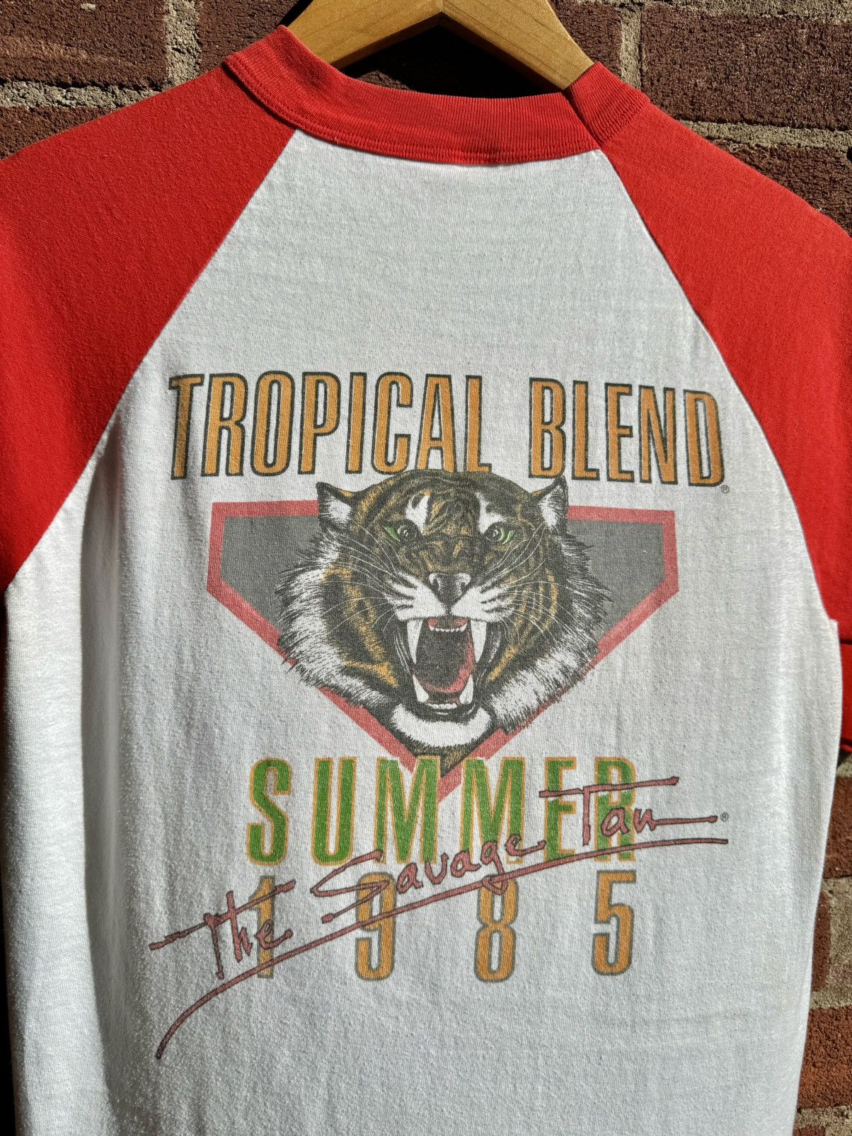 Band Tees × Vintage 1985 Vintage Rock Band Summer Tour Concert Tee Size US M / EU 48-50 / 2 - 2 Thumbnail