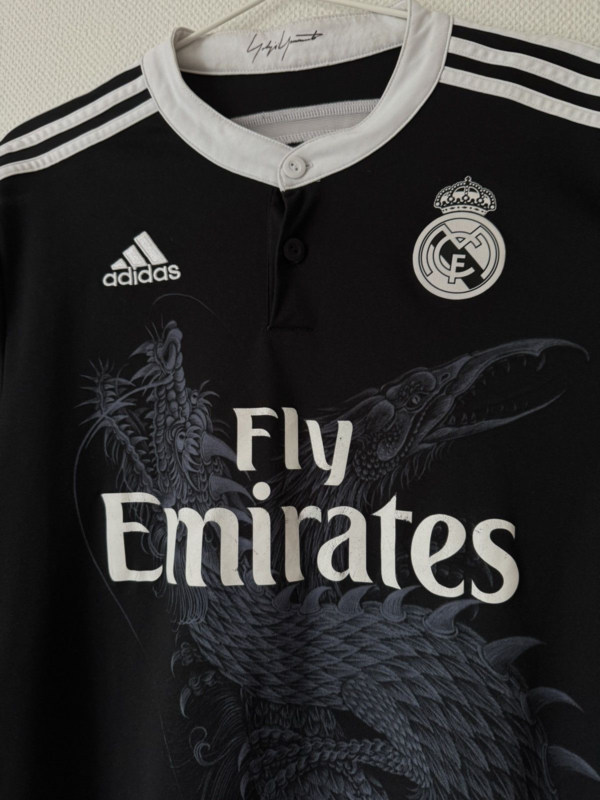 Adidas × Y's Real Madrid x Yohji Yamamoto 2014-2015 3rd. Kit Size US M / EU 48-50 / 2 - 3 Thumbnail