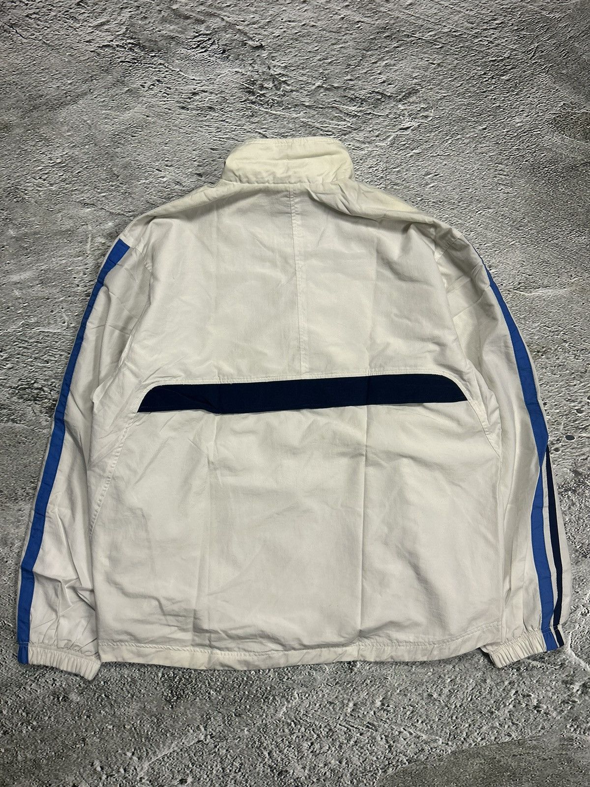 Nike × Vintage Nike track suit vintage white nylon pants jacket drill Y2K Size US XL / EU 56 / 4 - 4 Thumbnail