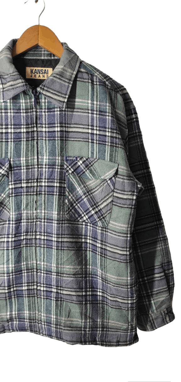 Kansai Yamamoto KANSAI JEANS KANSAI YAMAMOTO JAPAN UNISEX JACKET Size US L / EU 52-54 / 3 - 7 Thumbnail