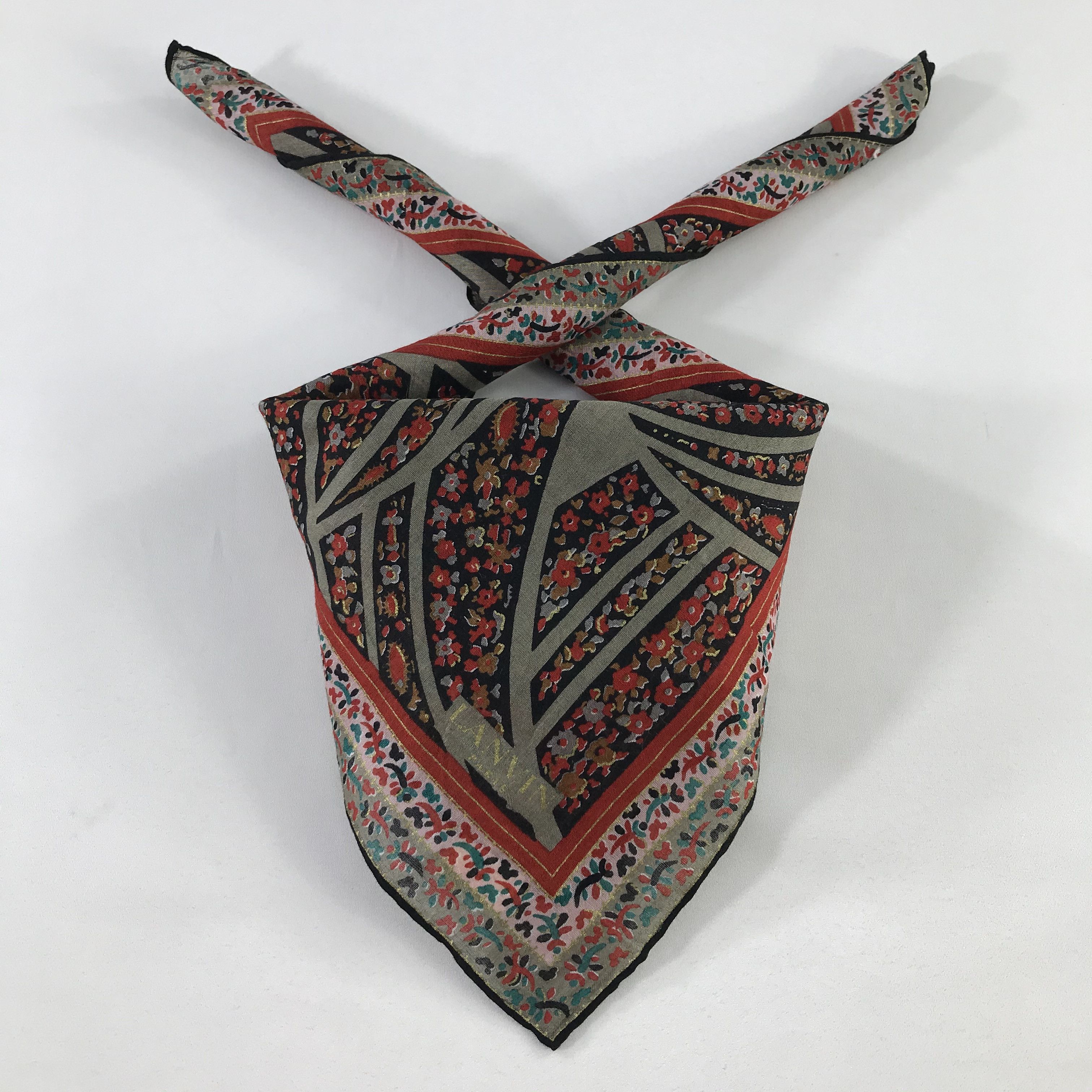Lanvin × Vintage Lanvin Bandana/ Handkerchief / Neckerchief Size ONE SIZE - 1 Thumbnail