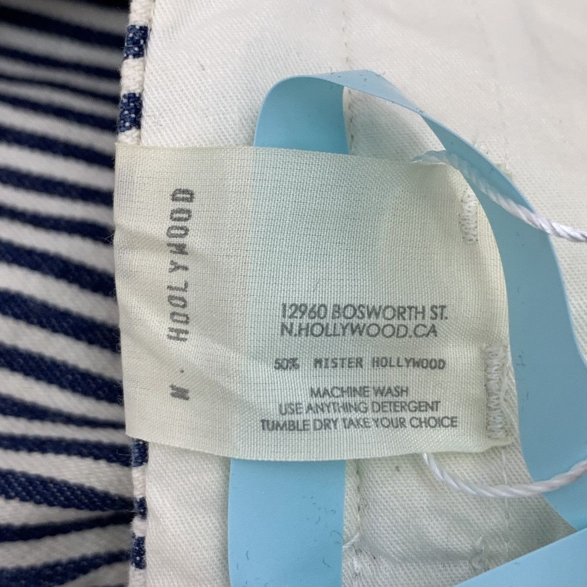 N.Hoolywood N.Hoolywood Color Block Striped Cotton Casual Trousers K26WX Size US 32 / EU 48 - 7 Thumbnail
