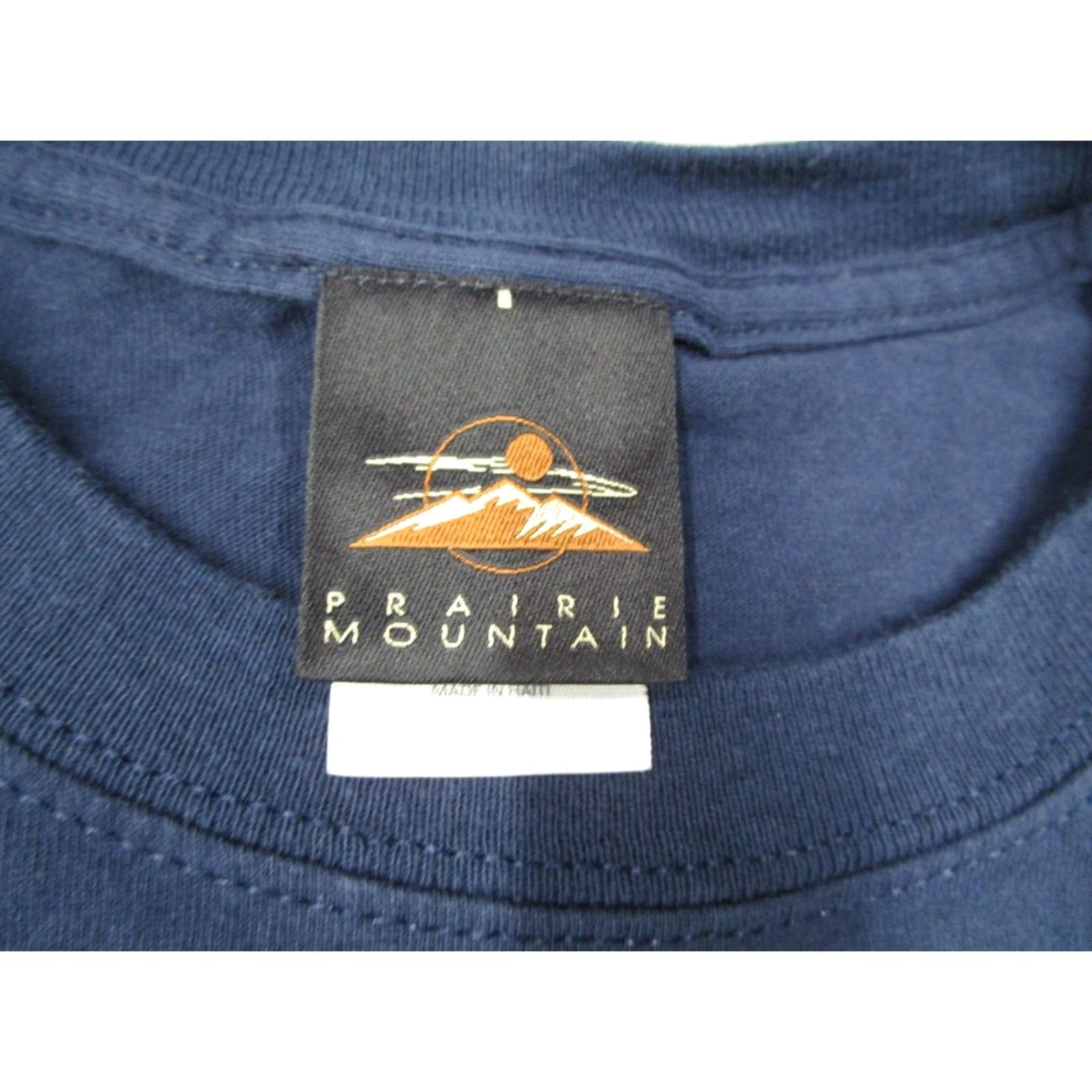 Vintage Vintage Prairie Mountain Yosemite T-Shirt Men 2XL Blue Short Sleeve Crew Neck Cotton Bohemian Summer Seasonal Size US XXL / EU 58 / 5 - 3 Thumbnail