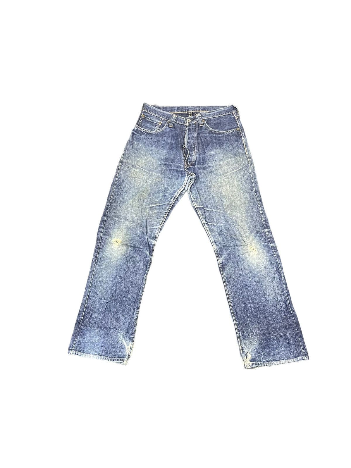 Sugar Cane Vintage Sugarcane Okinawa Selvedge Distresed Denim Size US 32 / EU 48 - 2 Thumbnail