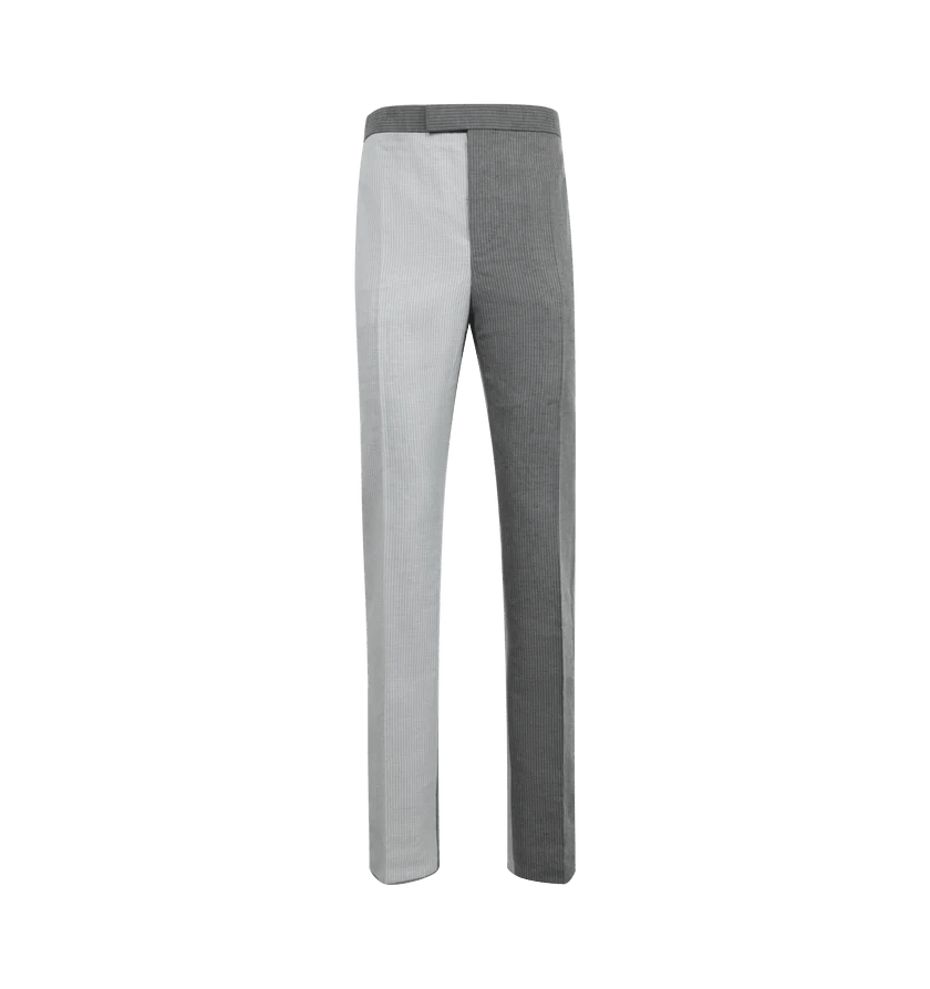 Thom Browne o1h1sh11225 Tonal University Stripe Trouser in Light Grey Size US 36 / EU 52 - 1 Thumbnail