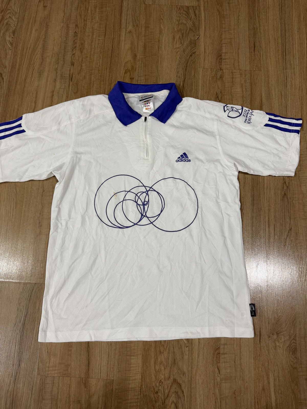 Adidas × Vintage Vintage 2002 ADIDAS WORLD CUP KOREA JAPAN Jersey Size US L / EU 52-54 / 3 - 1 Thumbnail