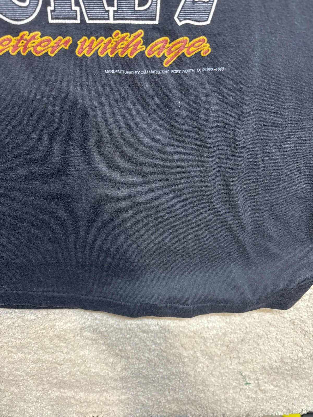 Other Vtg 1993 3D Emblem American Biker Whiskey Shirt Size US L / EU 52-54 / 3 - 3 Thumbnail