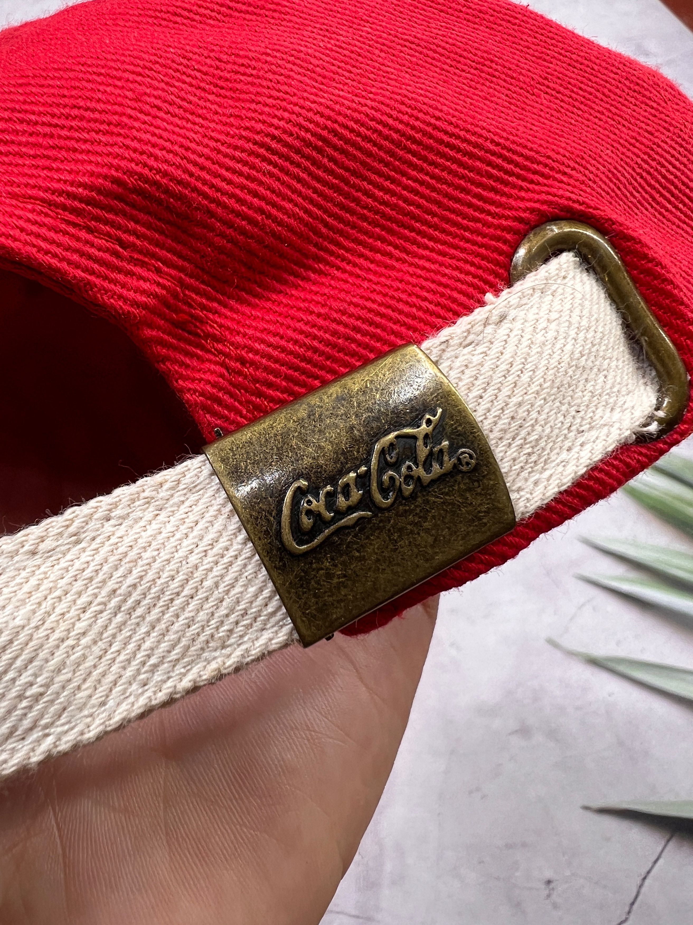 Coca Cola × Vintage Vintage Coca Cola Cap Hat Embroidered Logo Size ONE SIZE - 12 Thumbnail