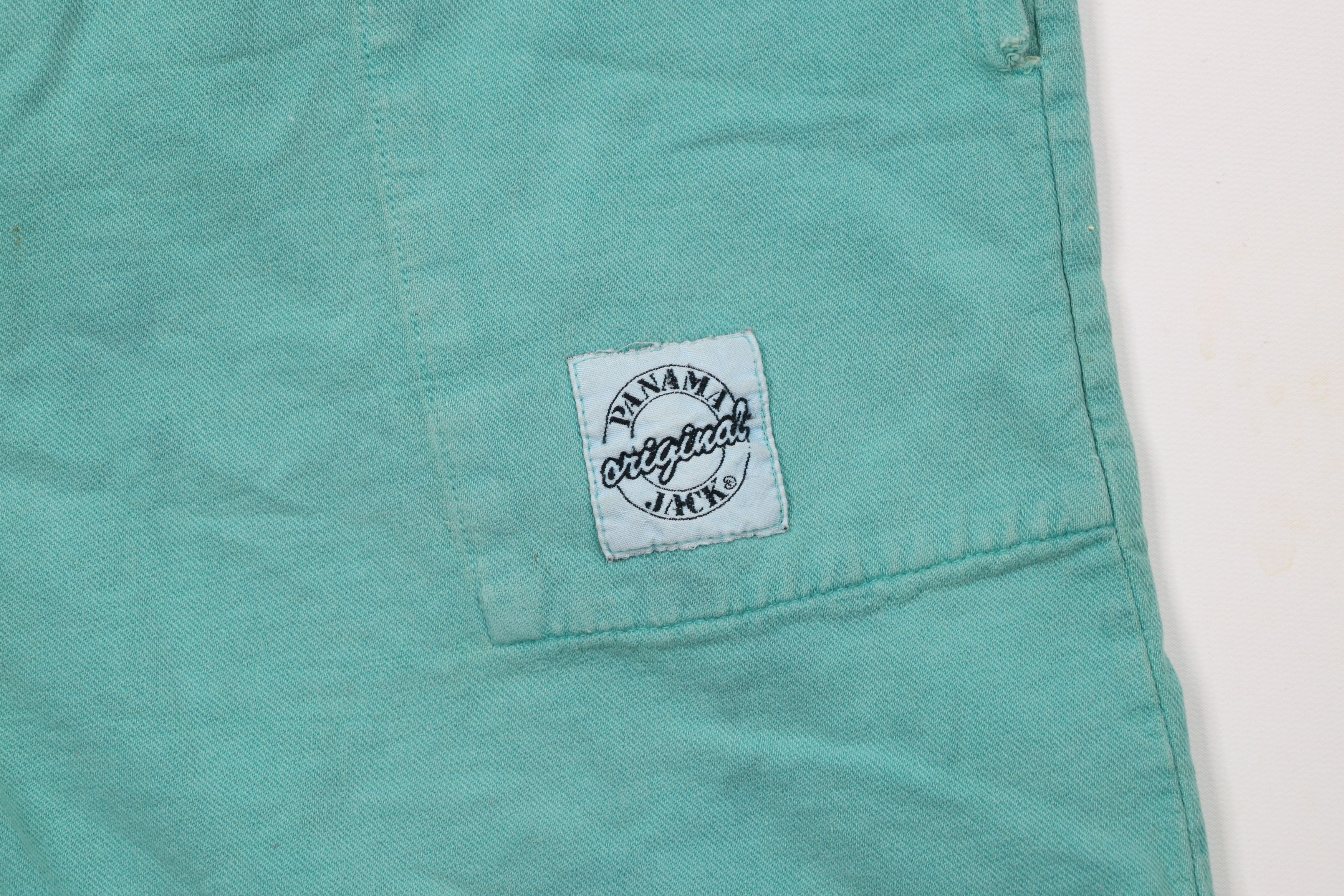 Panama Jack × Vintage Vintage 90s Panama Jack Spell Stonewash Cotton Shorts USA Size US 36 / EU 52 - 5 Thumbnail