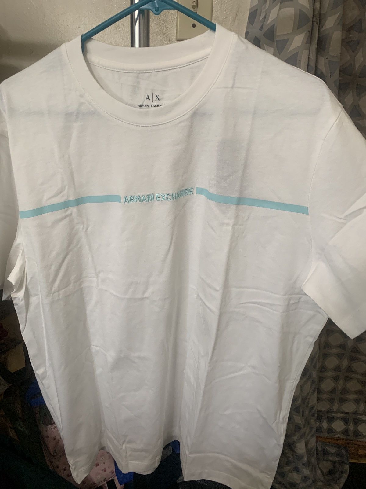 Armani Exchange Armani Exchange white tee Size US L / EU 52-54 / 3 - 1 Thumbnail