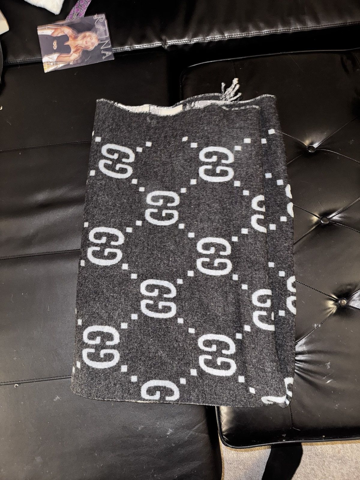 Gucci Gucci GG Monogram Reversible Wool Poncho – Rare Piece Size US M / EU 48-50 / 2 - 5 Thumbnail