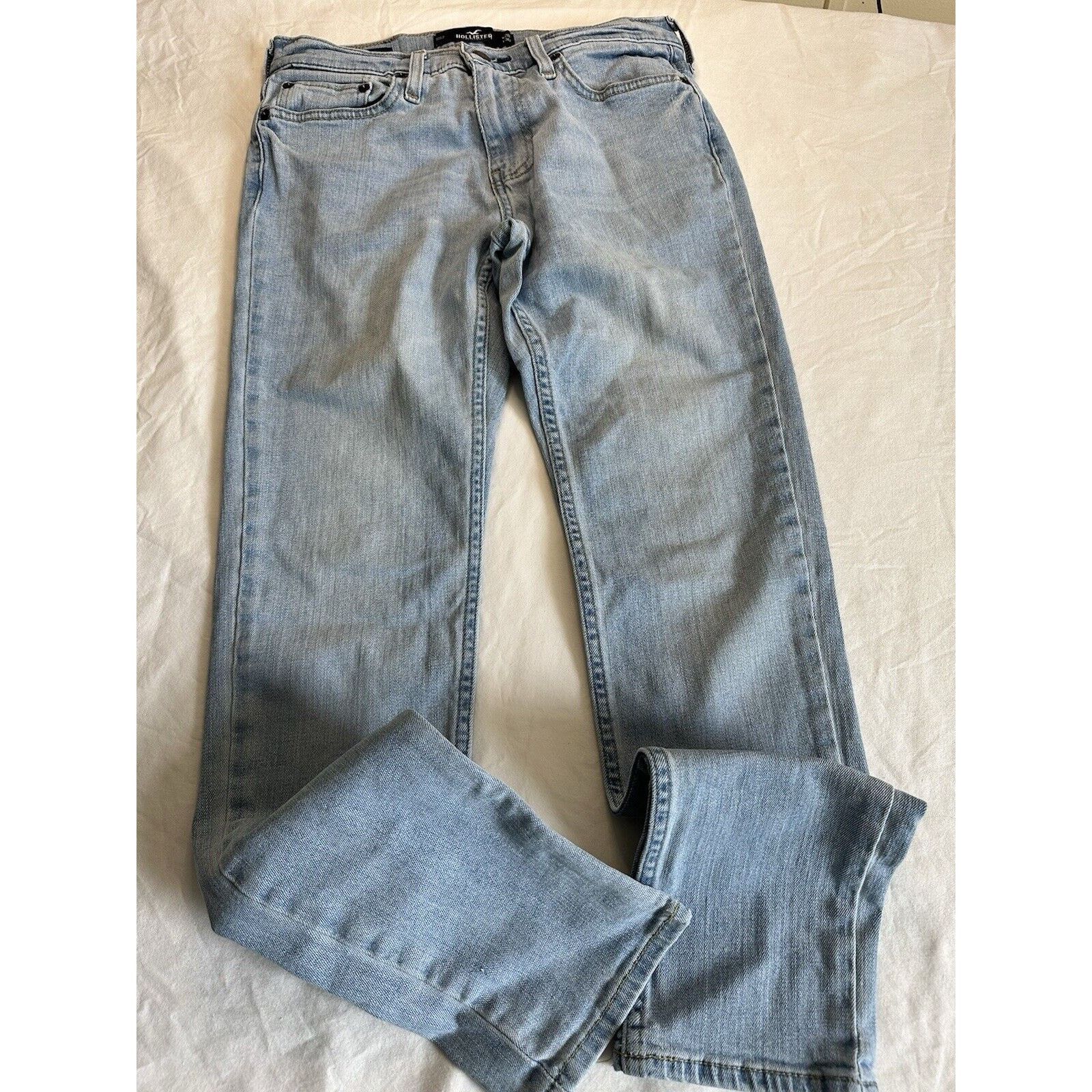 Hollister Hollister Calif 28x30 Epic Flex Skinny Light Blue Normcore Size US 28 / EU 44 - 8 Thumbnail