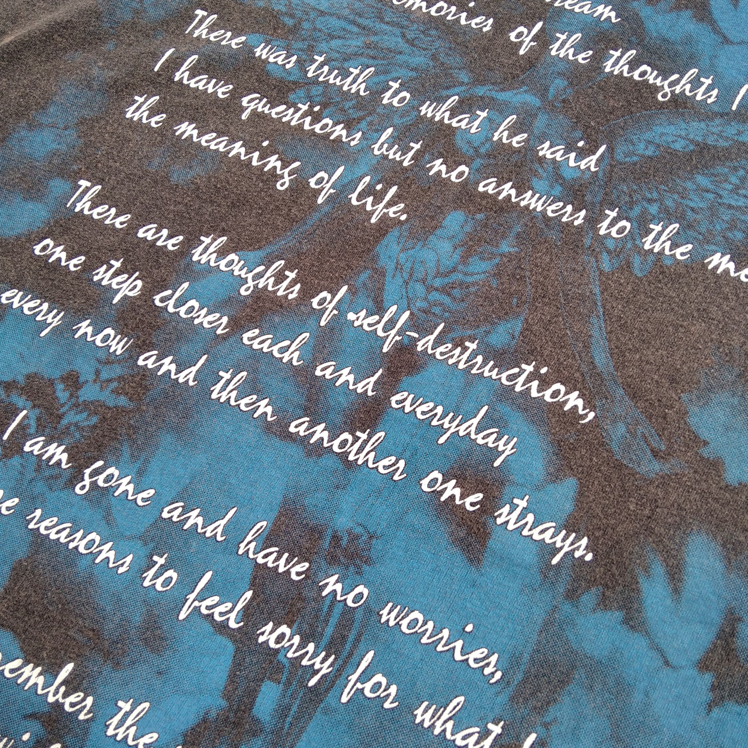 Band Tees Vintage 00's KURT COBAIN Memorial Longsleeve Size US XL / EU 56 / 4 - 7 Thumbnail