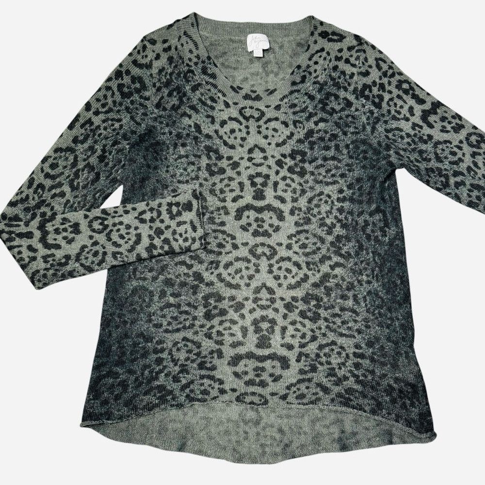 Other John + Jenn Animal Print Pullover Sweater Size L Size L / US 10 / IT 46 - 5 Thumbnail