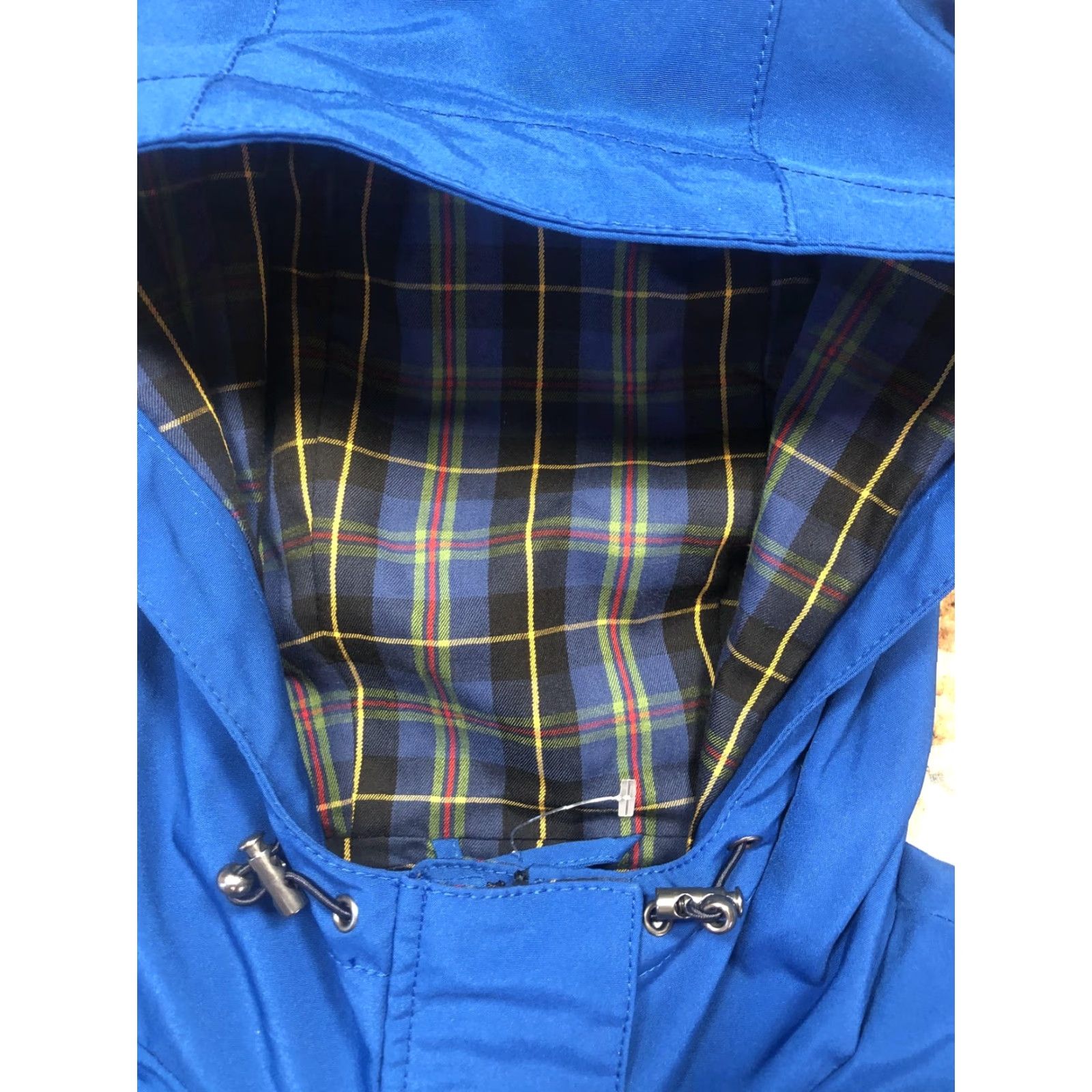 Pendleton Pendleton Jacket Women's M Hooded Full Zip Blue Plaid Lined Rain Outdoor Mid-Length Coat Size M / US 6-8 / IT 42-44 - 7 Thumbnail