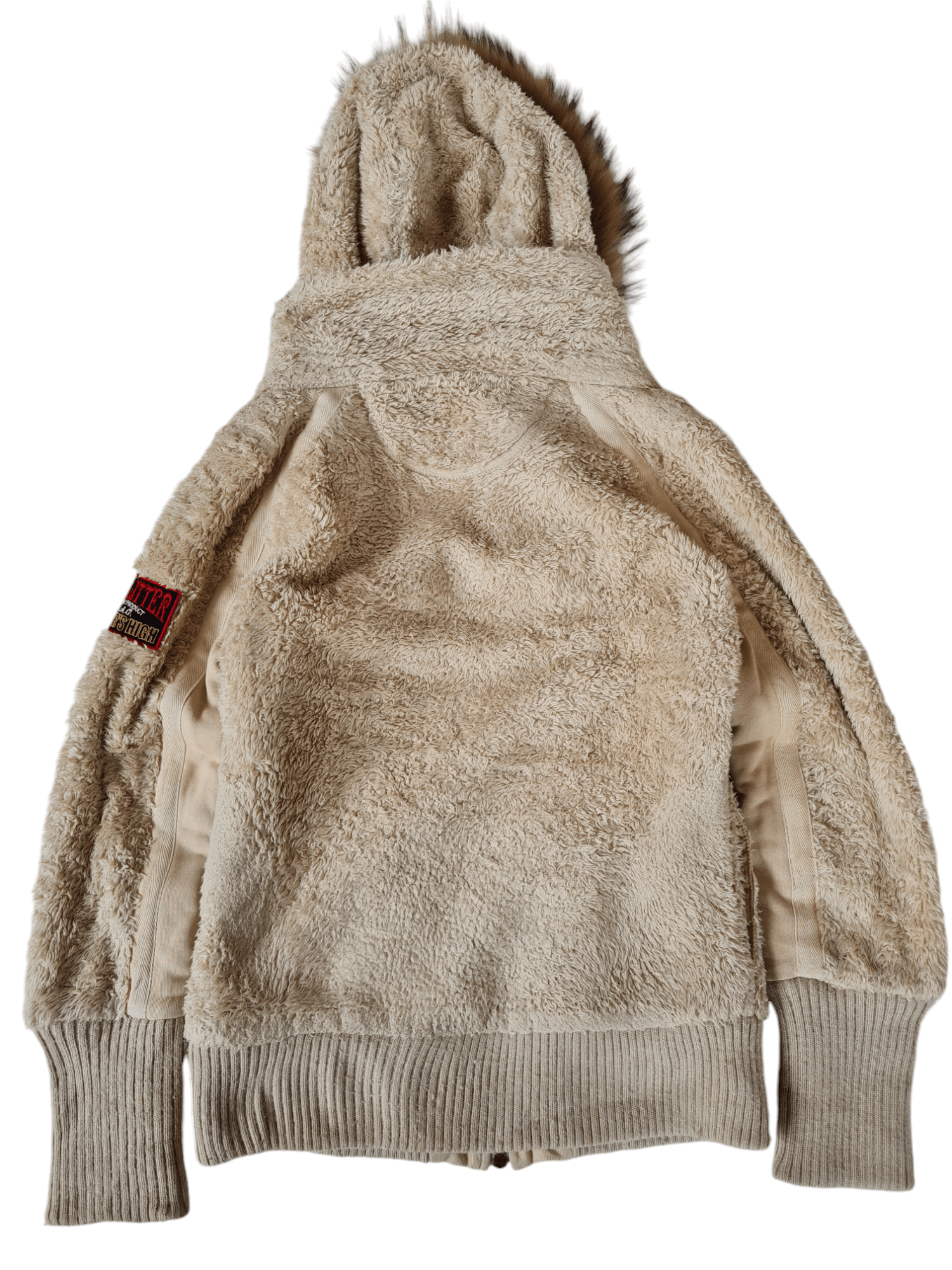 If Six Was Nine Vtg L.A Glitter Fur Jacket Size US L / EU 52-54 / 3 - 5 Thumbnail