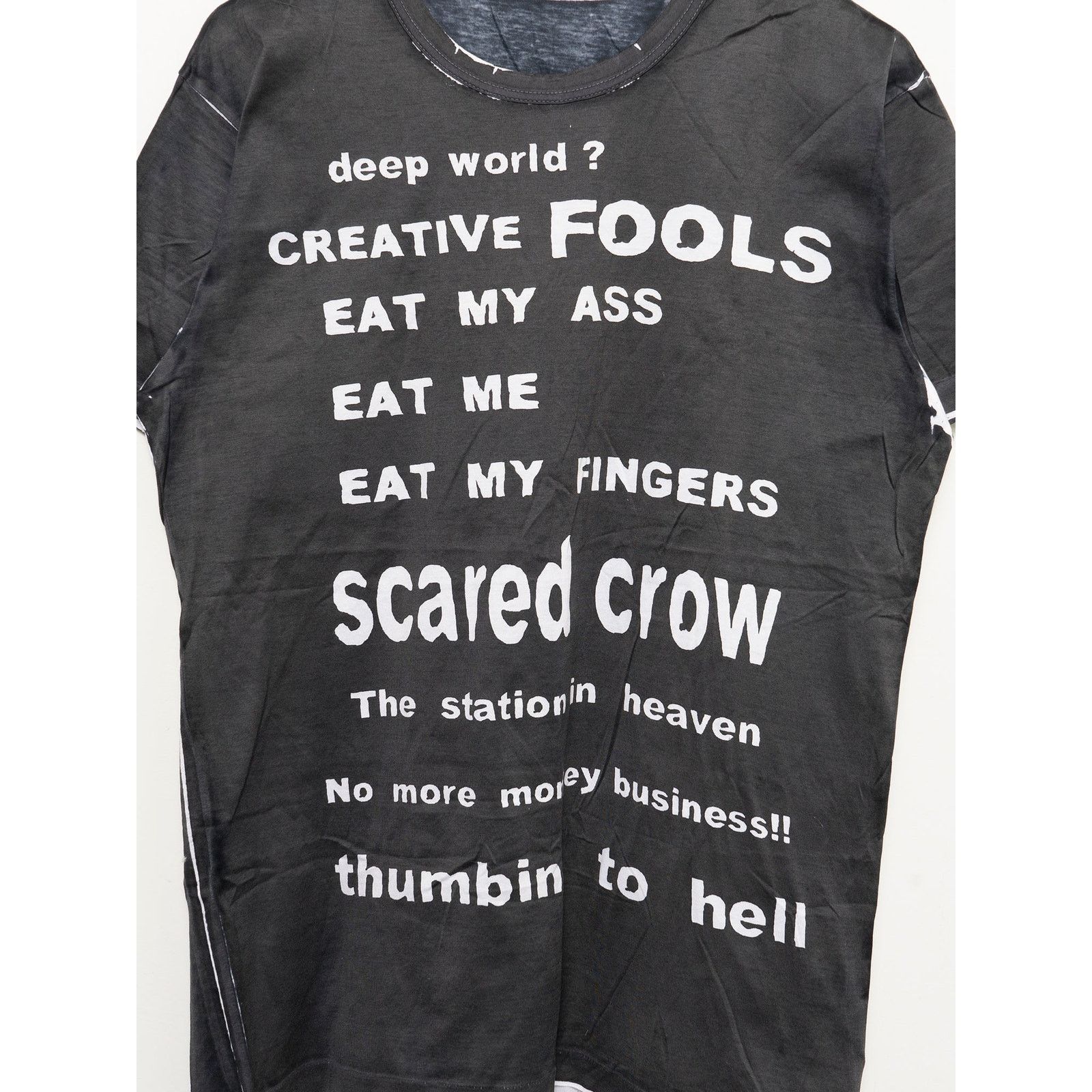 Yohji Yamamoto Eat My Ass T-Shirt Size US L / EU 52-54 / 3 - 2 Thumbnail