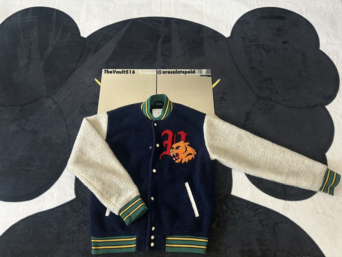 Urban Outfitters UO Sherpa Graphic Varsity Jacket - SIZE M - SHIPS ⚡️ Size US M / EU 48-50 / 2 - 5 Thumbnail