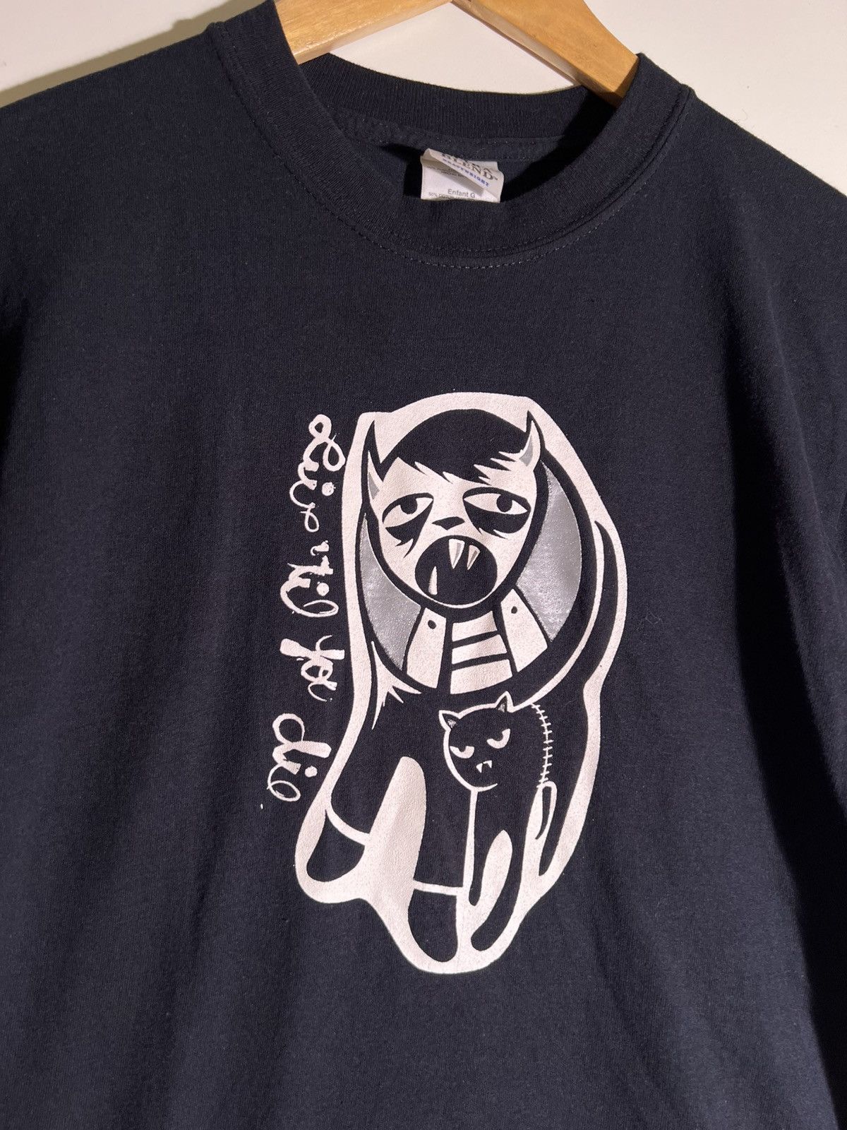 Vintage Y2K 2000’s VTG Vintage Live ‘Til You Die Goth Emo Retro Tee Size US S / EU 44-46 / 1 - 3 Thumbnail