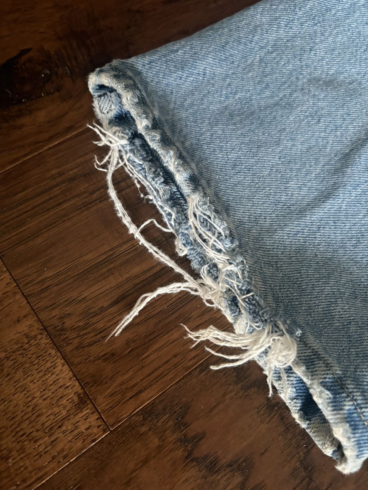 Vintage LIGHT BLUE VINTAGE BAGGY DENIM Size US 36 / EU 52 - 6 Thumbnail