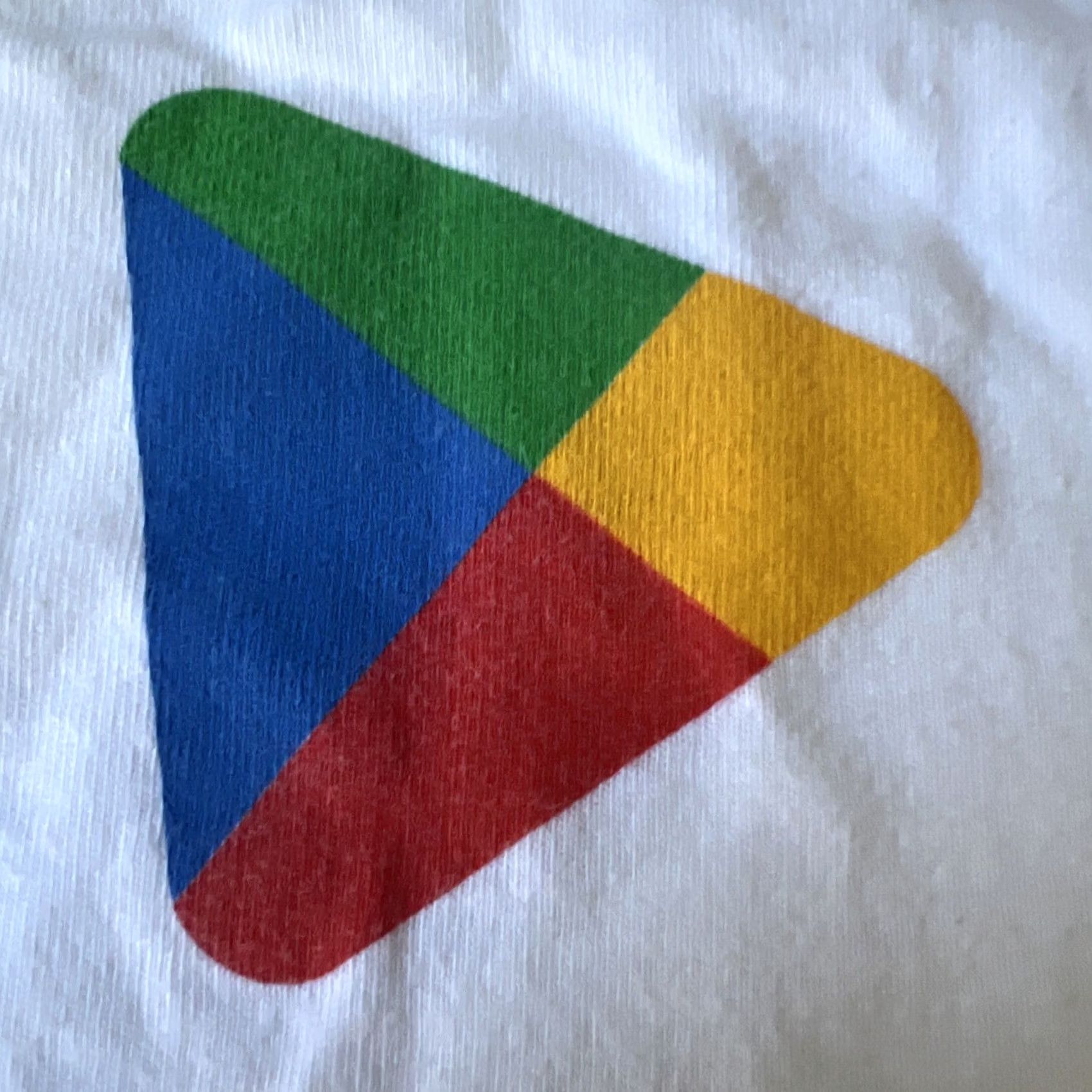 Vintage Google Play Store Go Play Shirt Adult Small White Graphic Tee Unisex 100% Cotton Astro Boy Logo Size US S / EU 44-46 / 1 - 4 Thumbnail