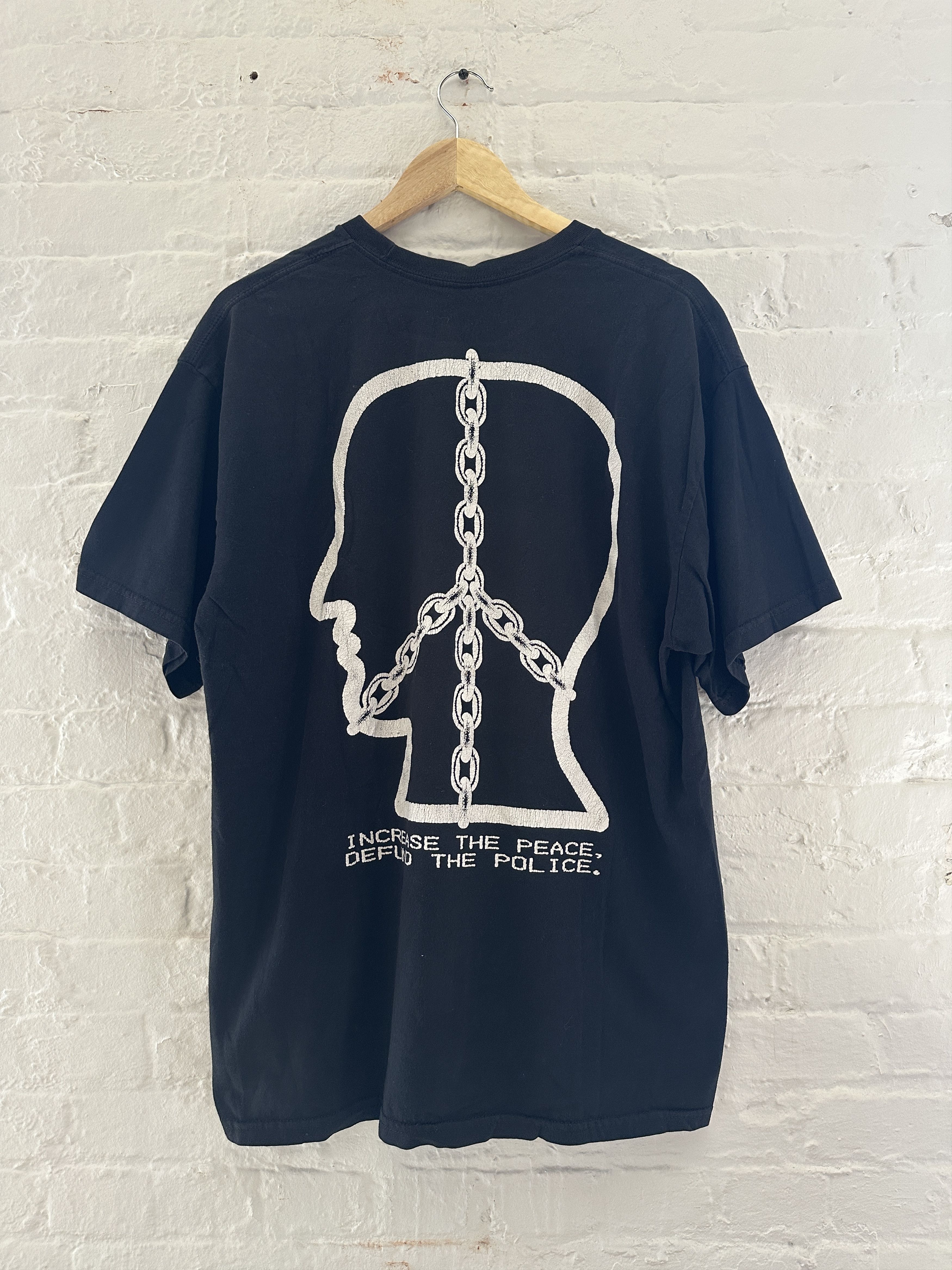 Brain Dead Brain Dead Increase the Peace, Defund The Police Tee Size US L / EU 52-54 / 3 - 1 Thumbnail