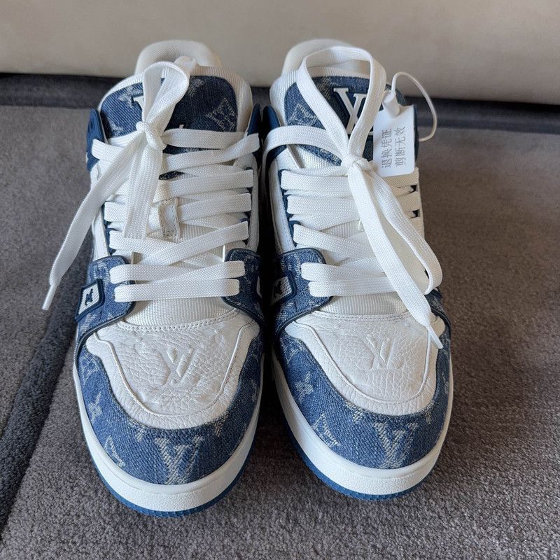 Louis Vuitton Louis Vuitton Trainer Low-Top Fashion Sneakers -2508 Size US 10.5 / EU 43-44 - 2 Thumbnail