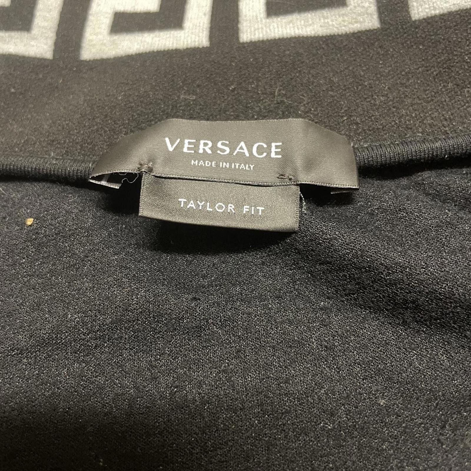 Versace Versace Men's Black and White Track Jacket Size US M / EU 48-50 / 2 - 5 Thumbnail