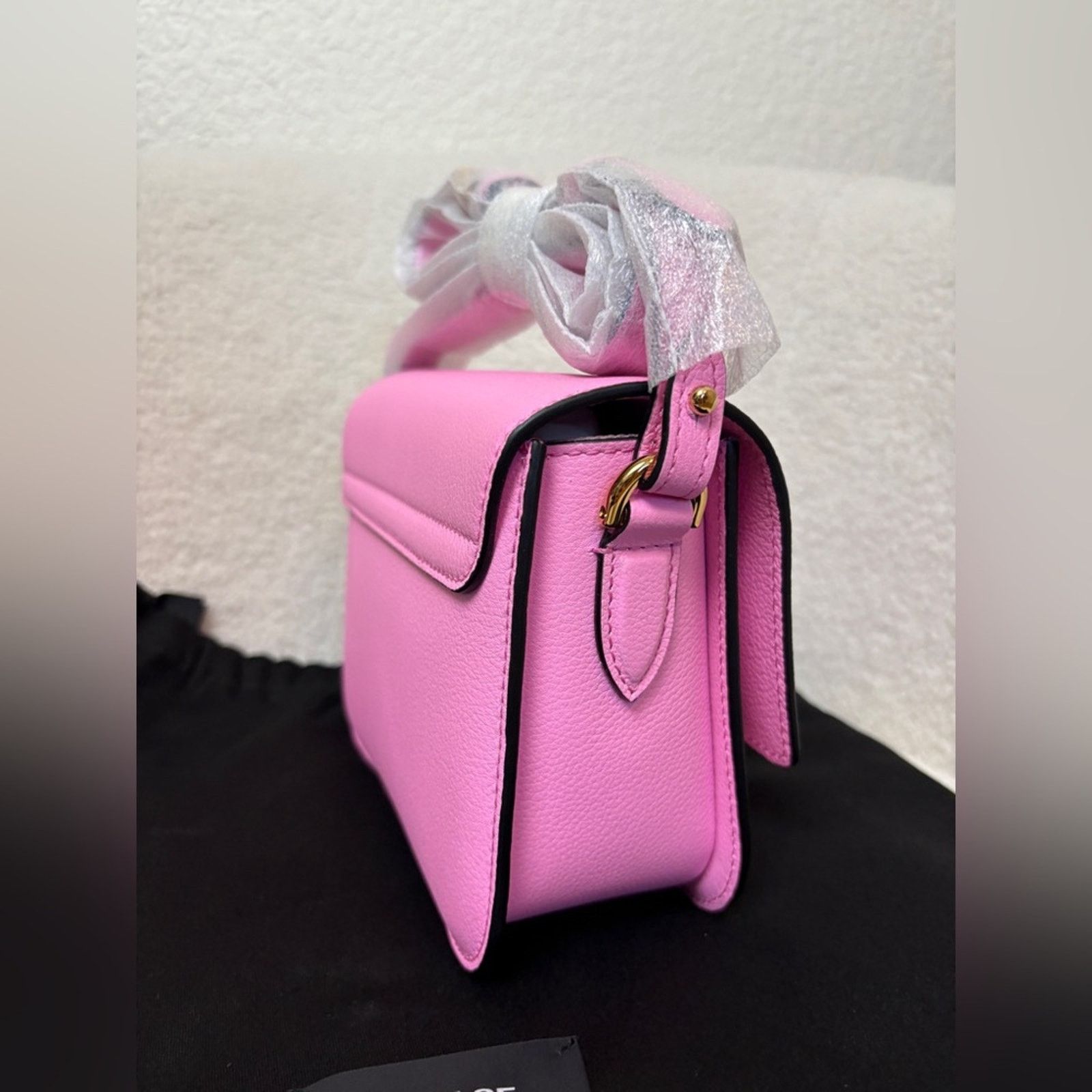 Versace Versace Pink la Medusa Crossbody Bag with Gold Hardware NWT Size ONE SIZE - 4 Thumbnail