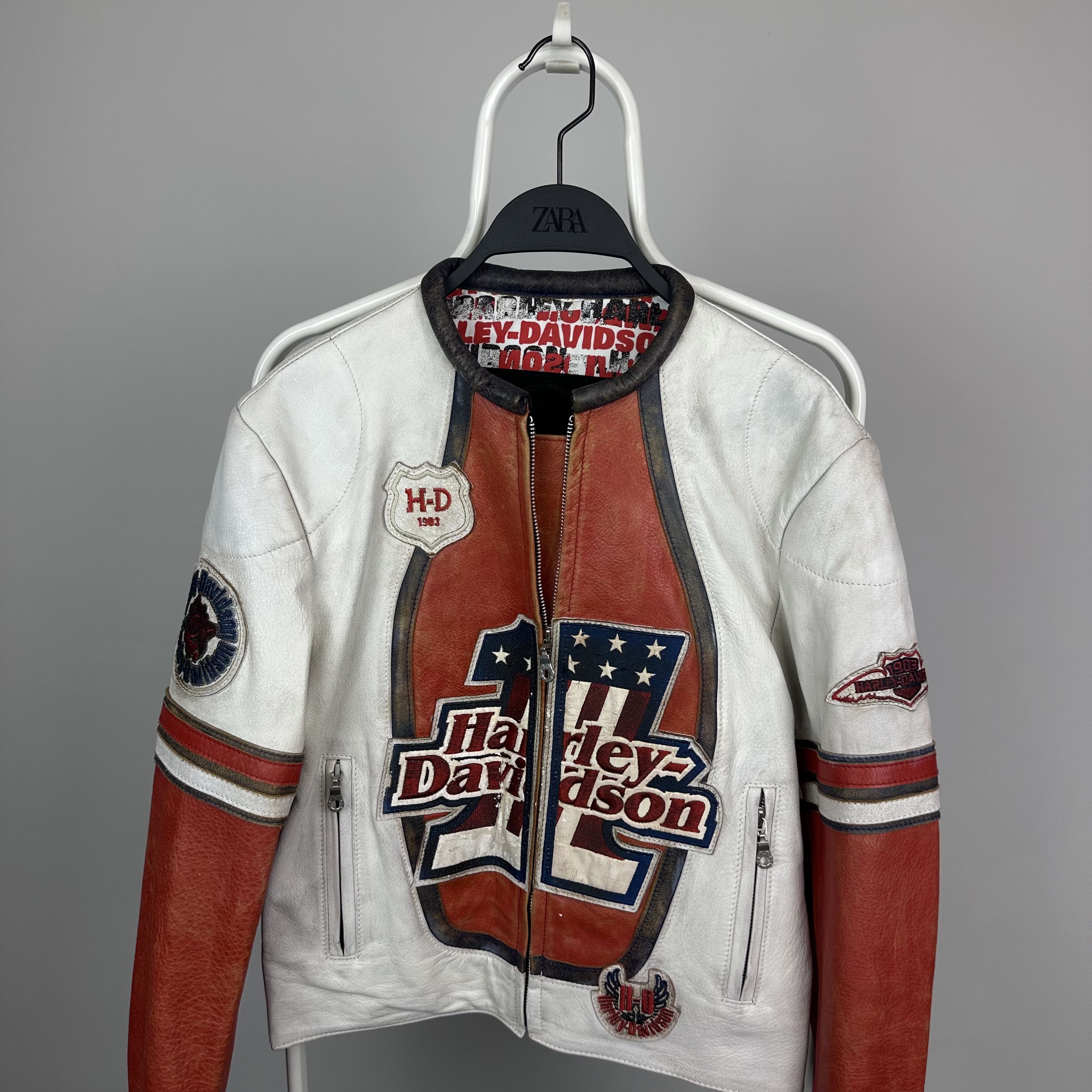 Harley Davidson Harley Davindson leather jacket biker women S M Size M / US 6-8 / IT 42-44 - 10 Thumbnail
