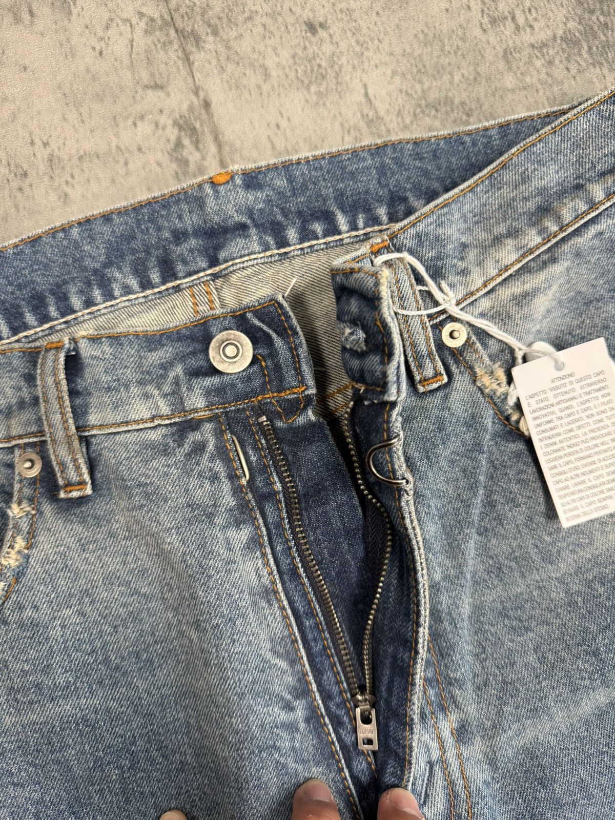Maison Margiela Margiela Denim Light Indigo - 30 Size US 30 / EU 46 - 10 Thumbnail