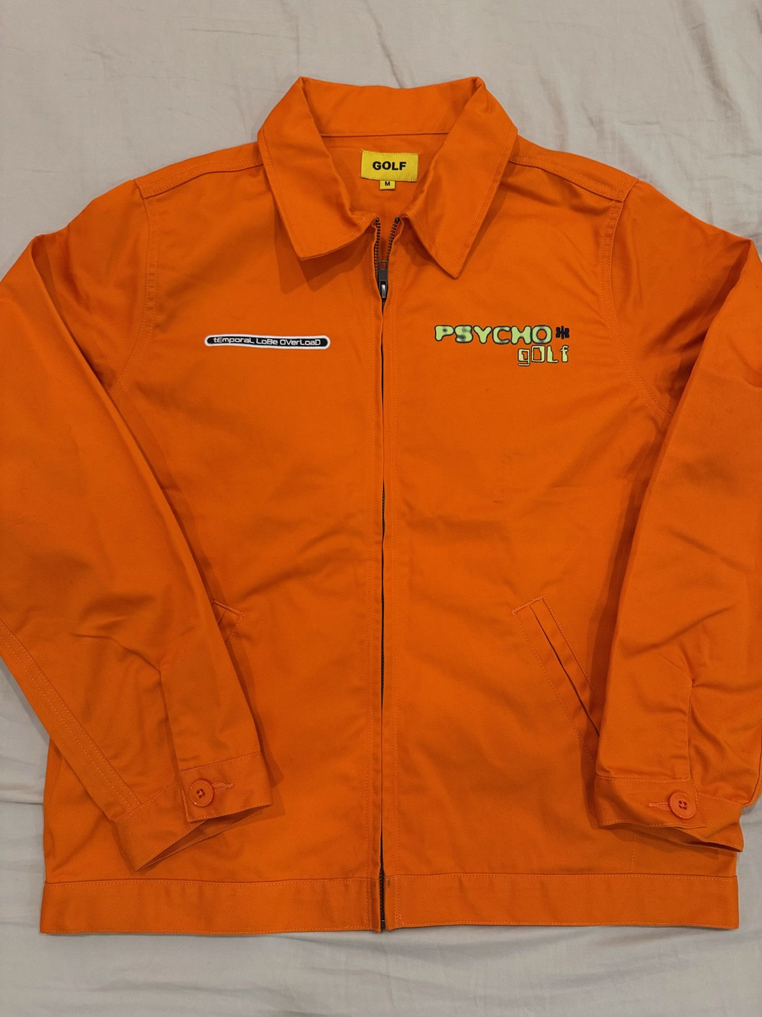 Golf Wang Golf Wang Psycho Work Jacket in Orange | Grailed