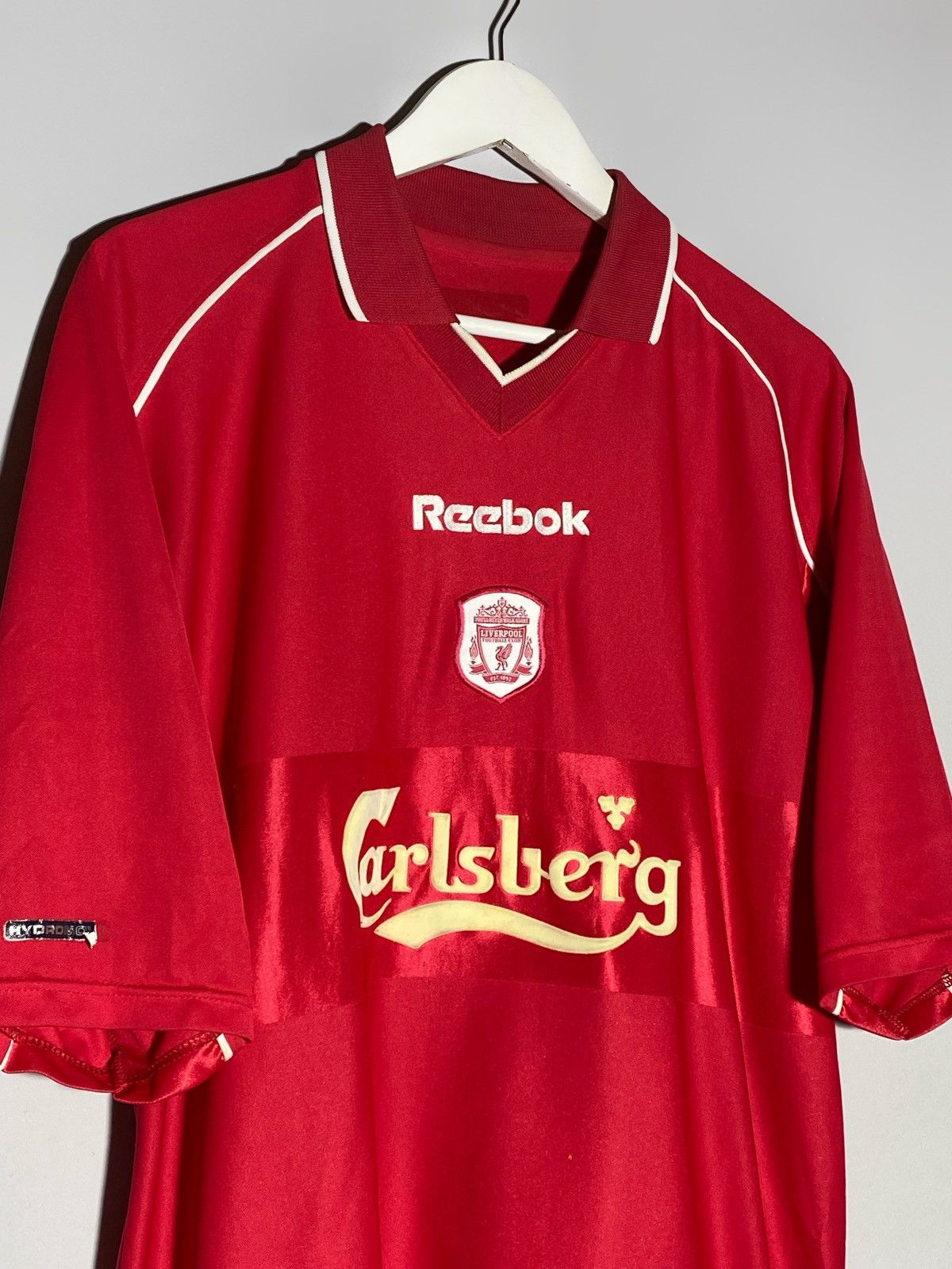 Reebok Vintage Reebok Liverpool FC 2000-2002 Home Football Shirt Size US XL / EU 56 / 4 - 2 Thumbnail