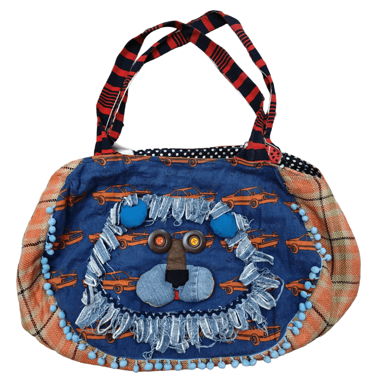 Japanese Brand Patchwork Tote Bag Size ONE SIZE - 1 Thumbnail