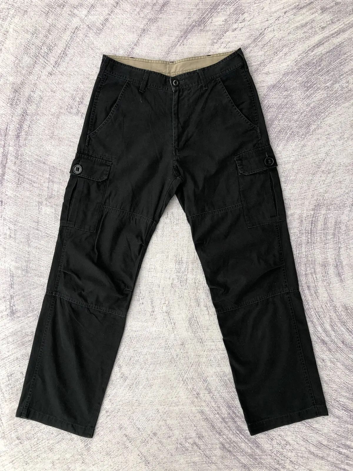 All Blacks Cargo Black Panaspur 6 Pocket Utility Pants Size US 30 / EU 46 - 1 Thumbnail