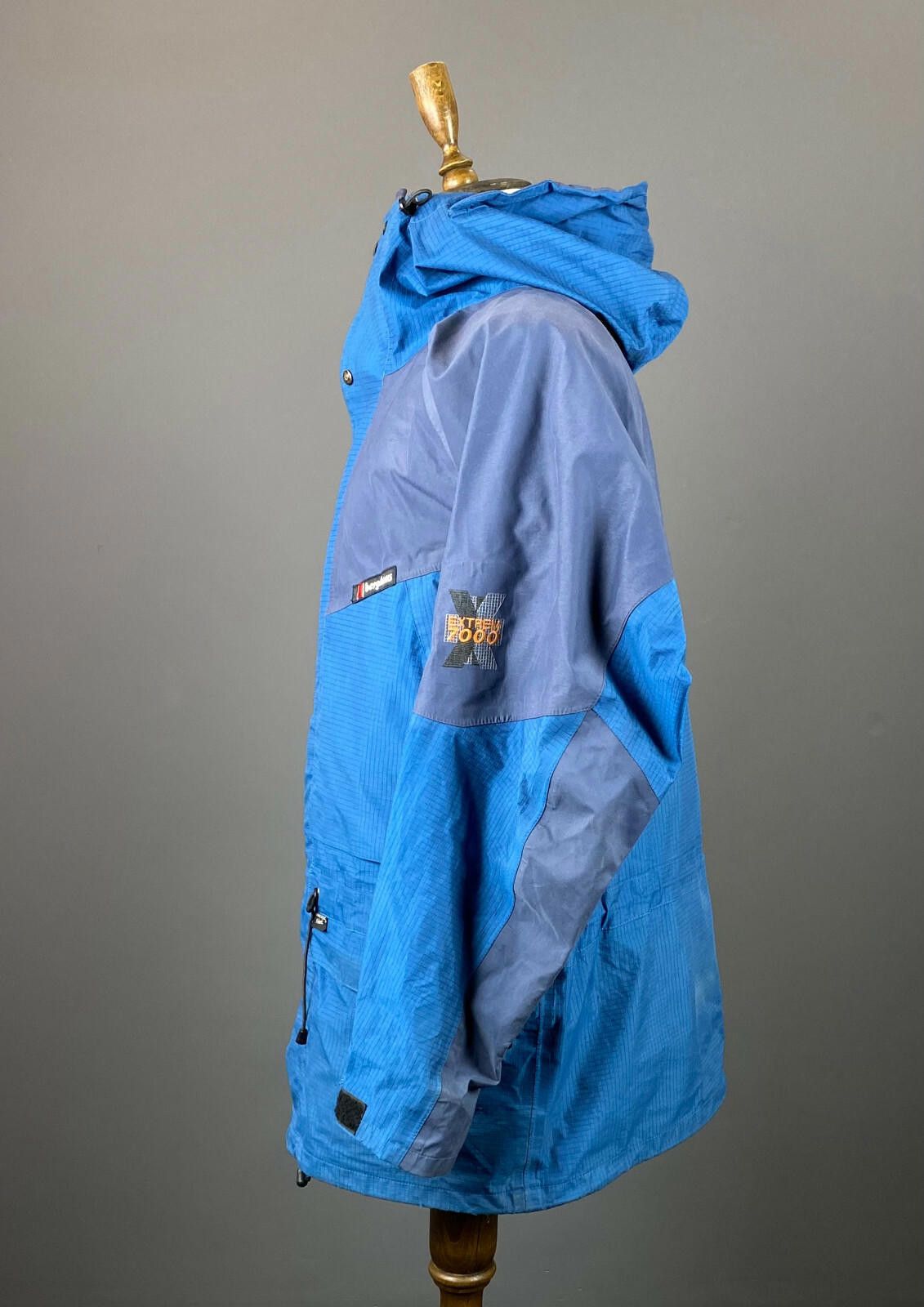 Berghaus Vintage Men Berghaus Extreme 7000 Gore Hooded Jacket Parka Size US XL / EU 56 / 4 - 7 Thumbnail