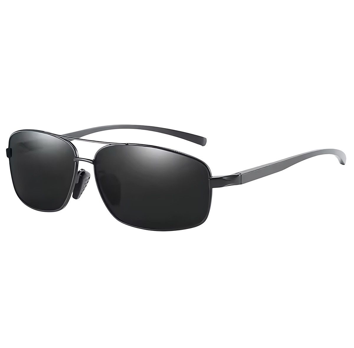 Other HD Polarized Metal Sunglasses Men Women UV400 Classic Black Size ONE SIZE - 4 Thumbnail