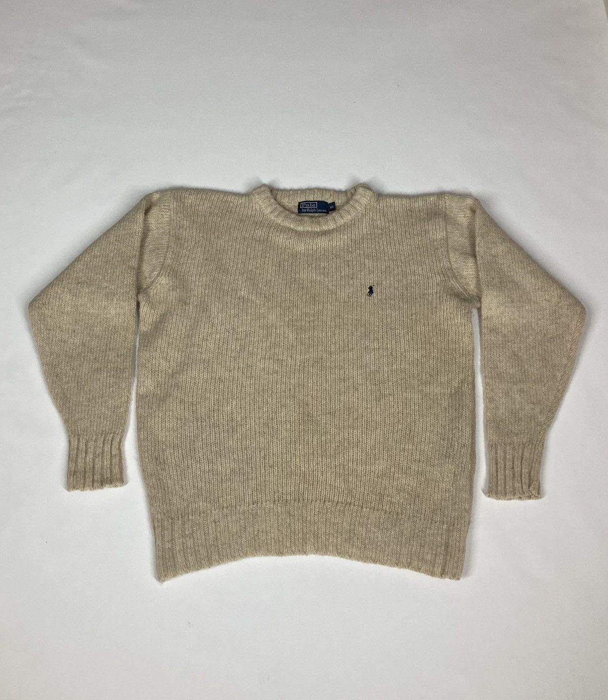 Polo Ralph Lauren Polo Ralph Lauren Vintage Sweater Knit Oversize Size US XL / EU 56 / 4 - 1 Thumbnail