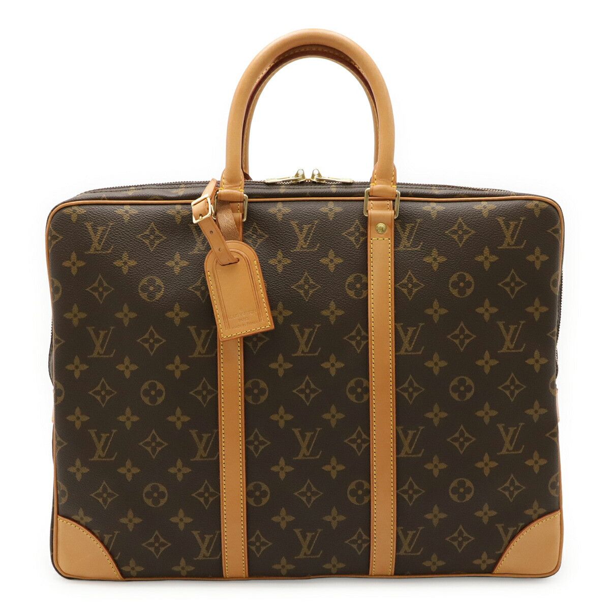 Louis Vuitton Louis Vuitton Louis Vuitton Porte-Documents Voyage Monogram Briefcase Textile Business Bag M53361 DUTY FREE for USA Size ONE SIZE - 1 Thumbnail