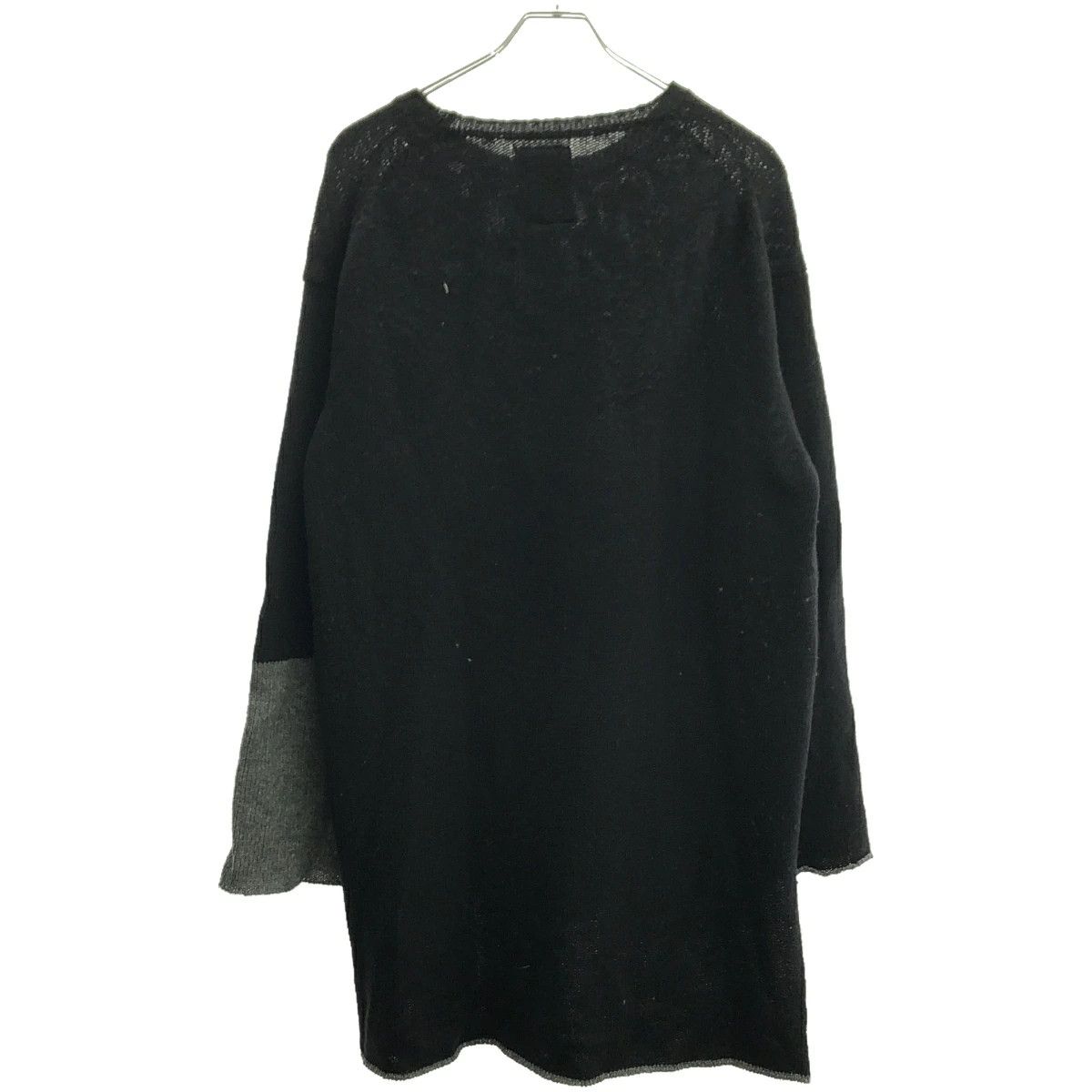 Yohji Yamamoto Black Scandal Yohji Yamamoto 19AW Message Pullover Knit Size US L / EU 52-54 / 3 - 2 Thumbnail