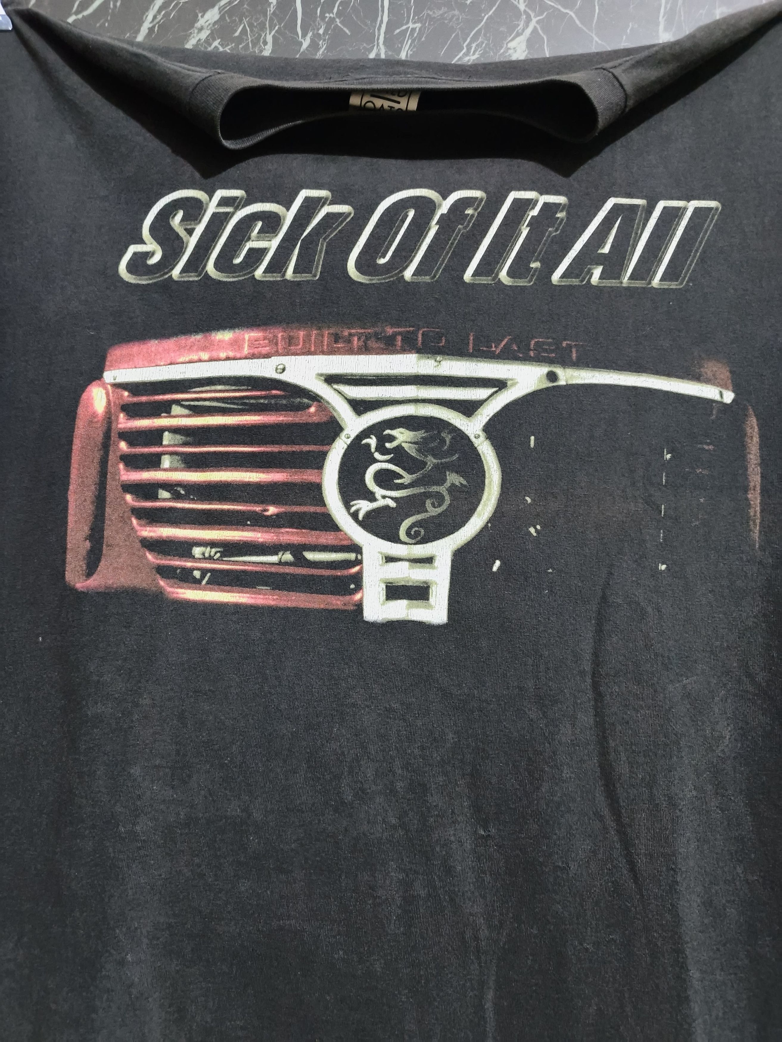 Band Tees Vintage 90s Sick Of It All NY Hardcore Band Tshirt Size US XL / EU 56 / 4 - 3 Thumbnail