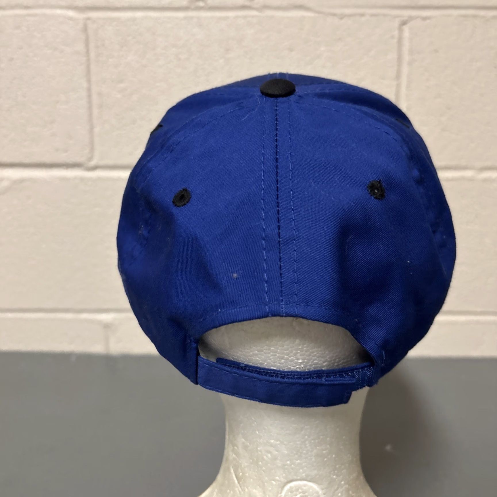Vintage Midland Texas Rock Hounds Mascot Embroidered Minor League Baseball Cap Adj. Men Blue S/M Adjustable Cotton Canvas Baseball Cap Size ONE SIZE - 5 Thumbnail