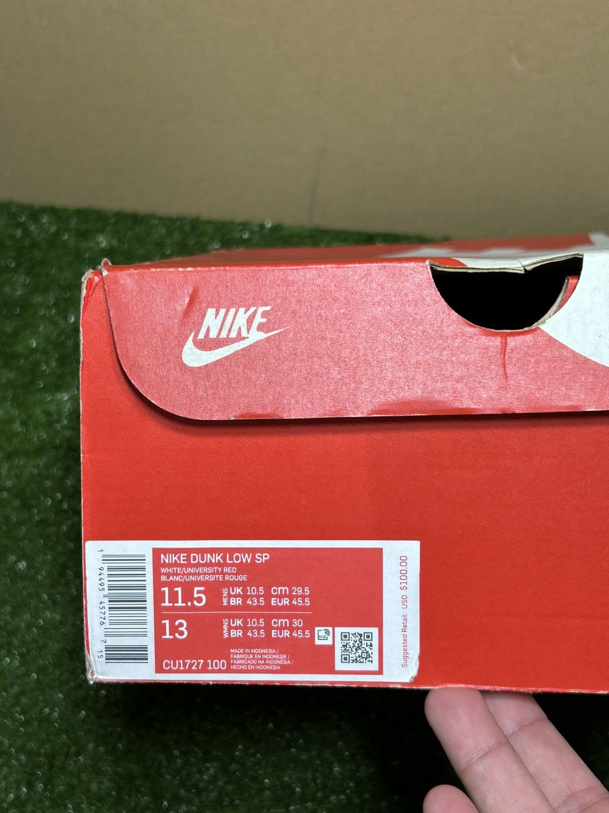 Nike Nike dunk low St. John Size US 11.5 / EU 44-45 - 12 Thumbnail