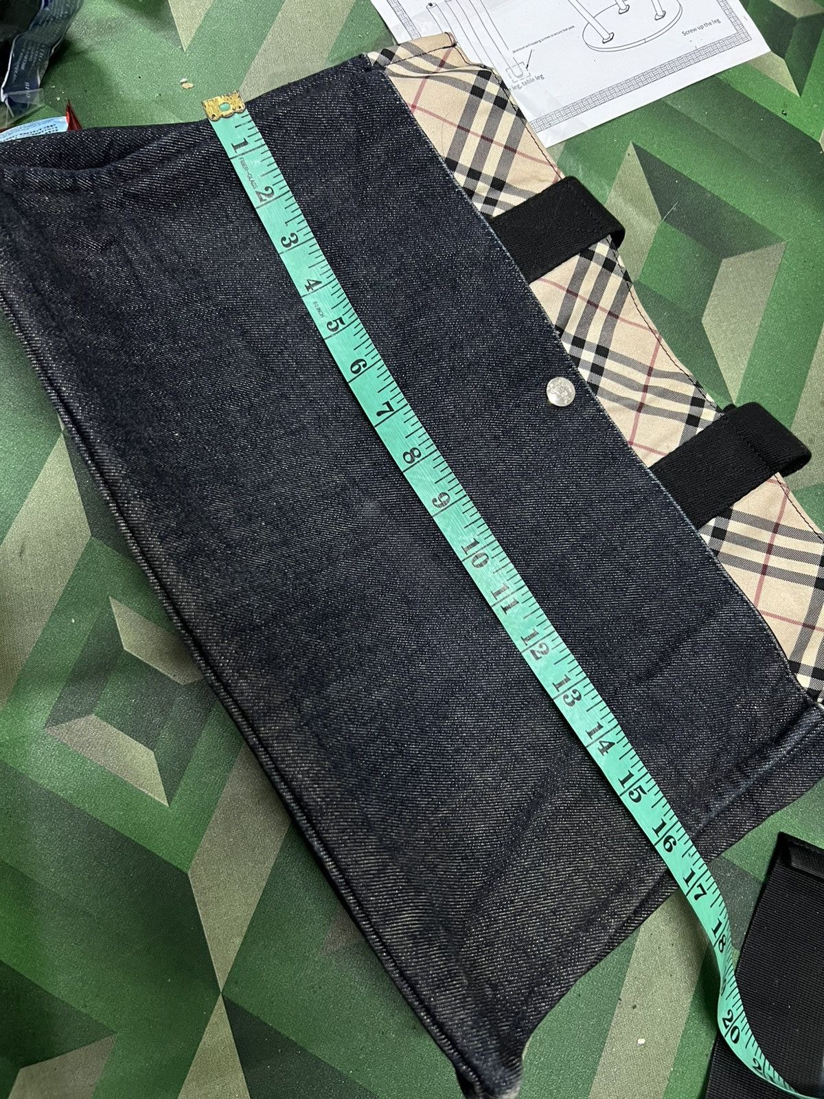 Burberry Vintage Burberry Denim nova Check Size ONE SIZE - 9 Thumbnail