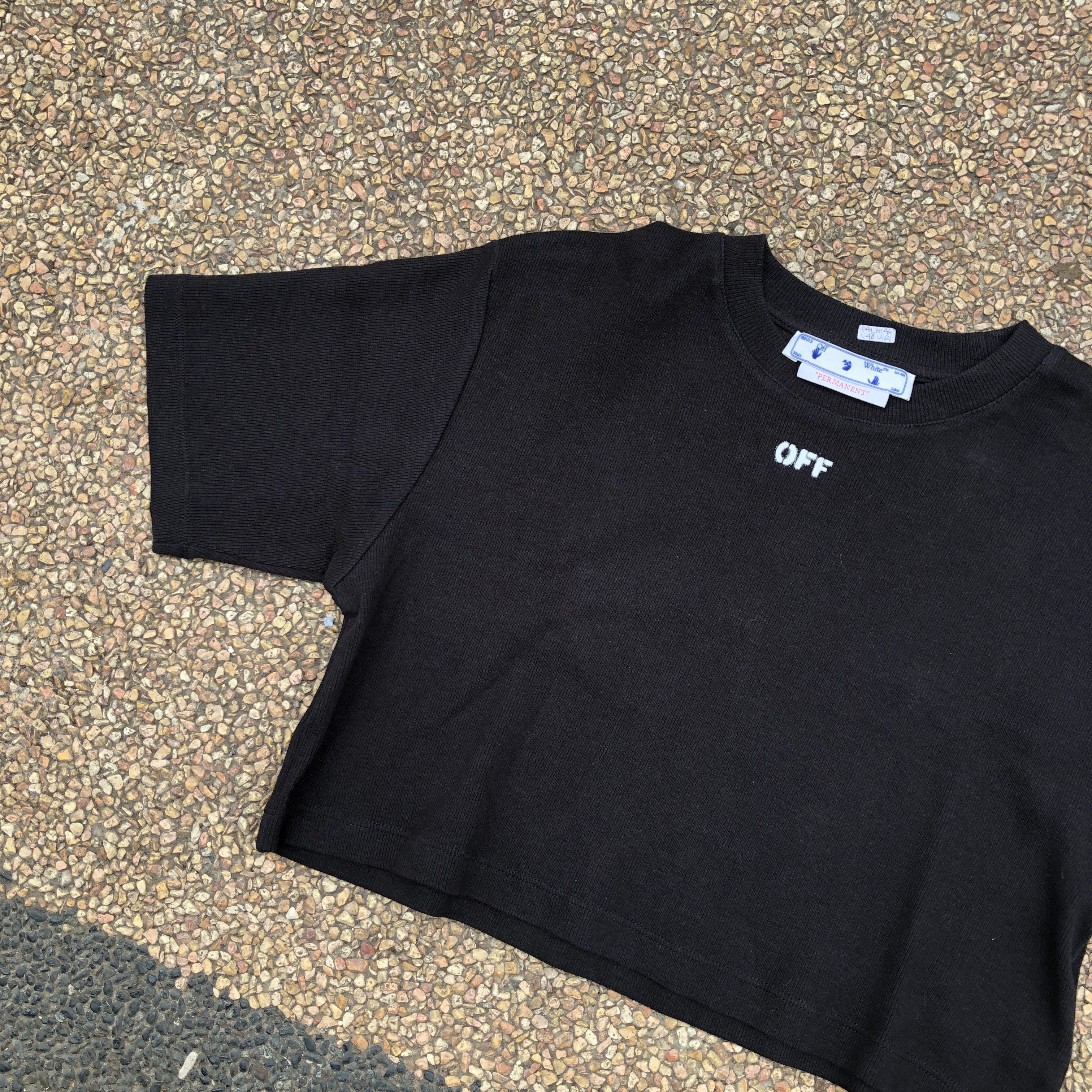 Off-White Off white stamp crop top Size S / US 4 / IT 40 - 2 Thumbnail