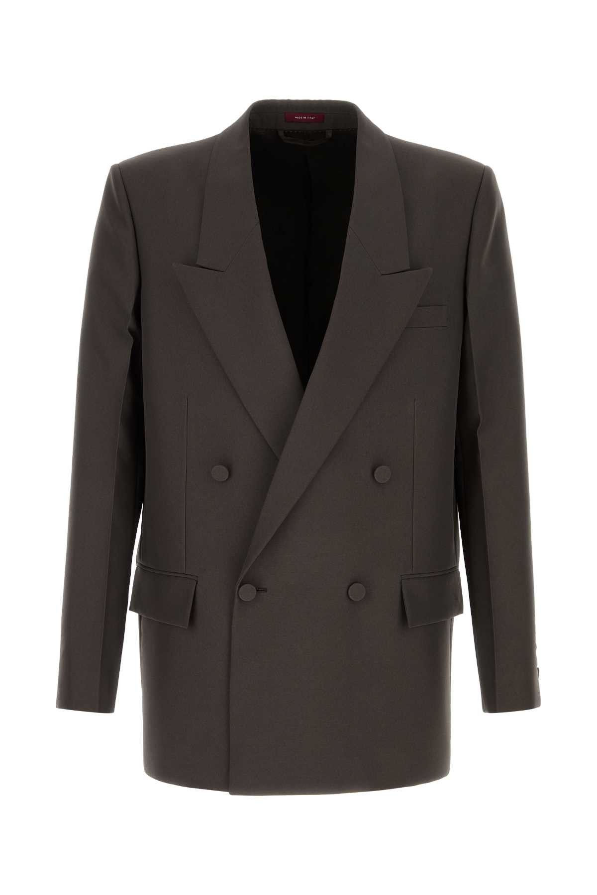 Gucci Chocolate Panama Blazer Size US XL / EU 56 / 4 - 1 Thumbnail