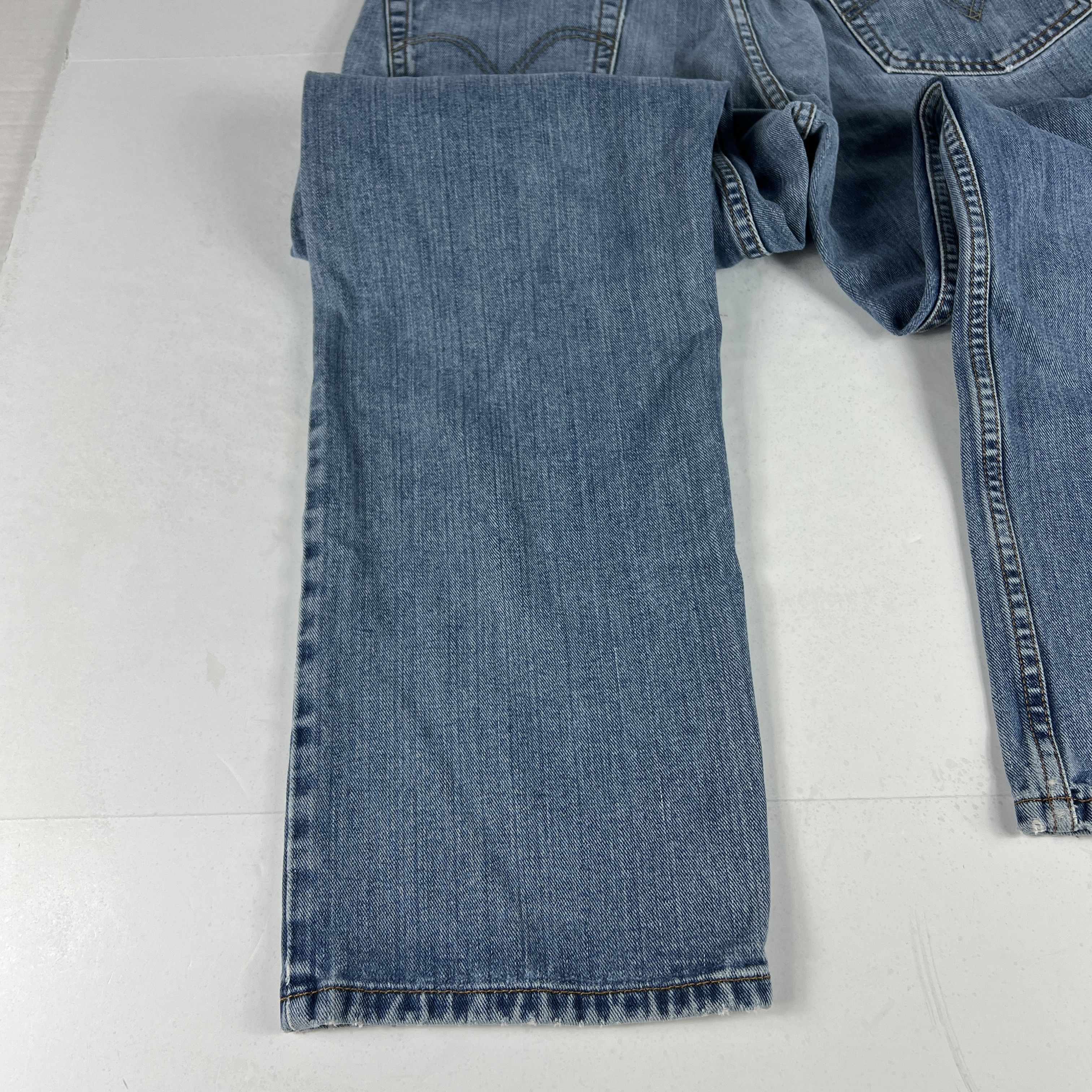 Levi's × Vintage Y2K Levi's Jeans 505 Straight Blue Faded Cotton Denim Size US 33 - 19 Thumbnail